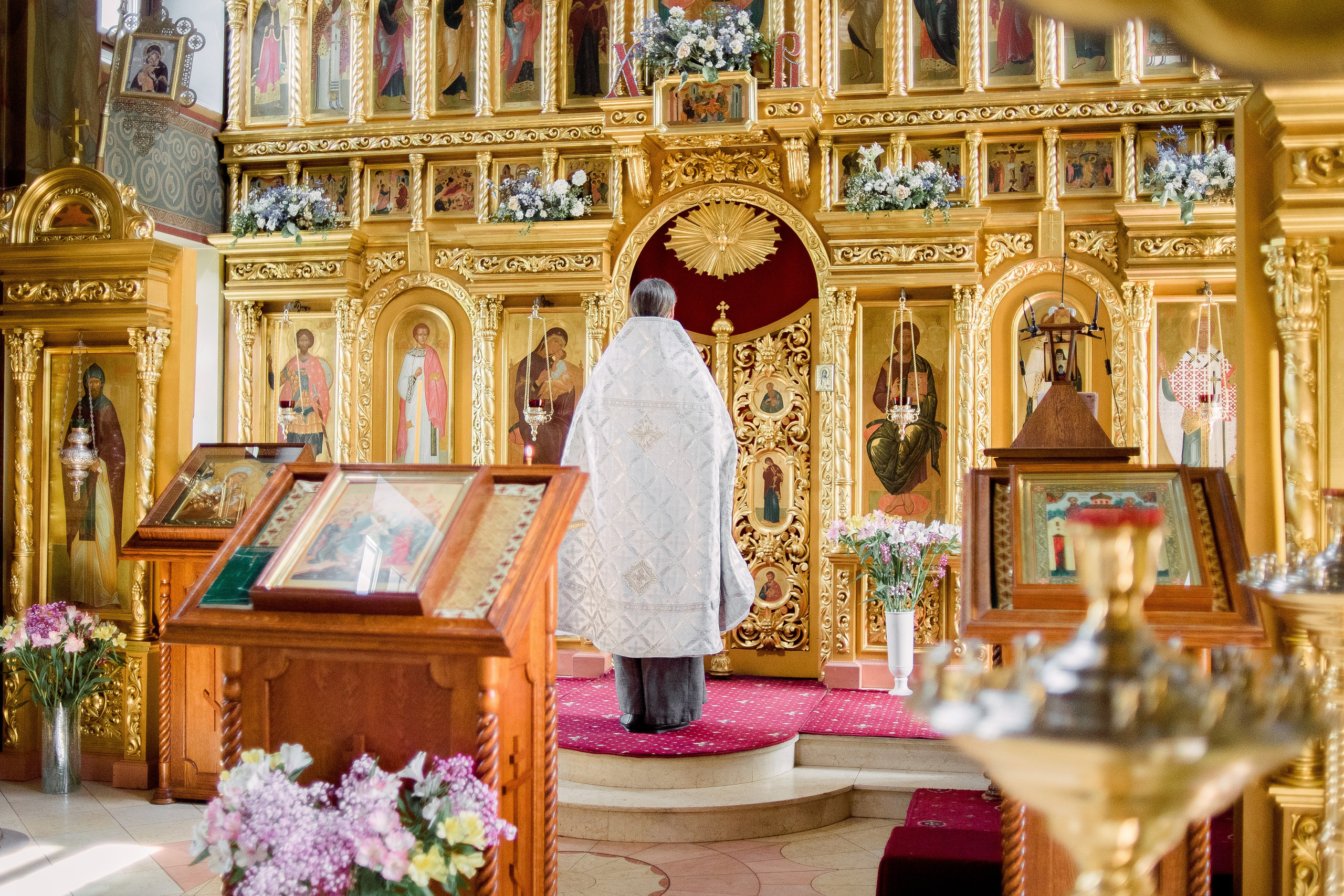 Крещение Ники. Фотограф Юлия Попова