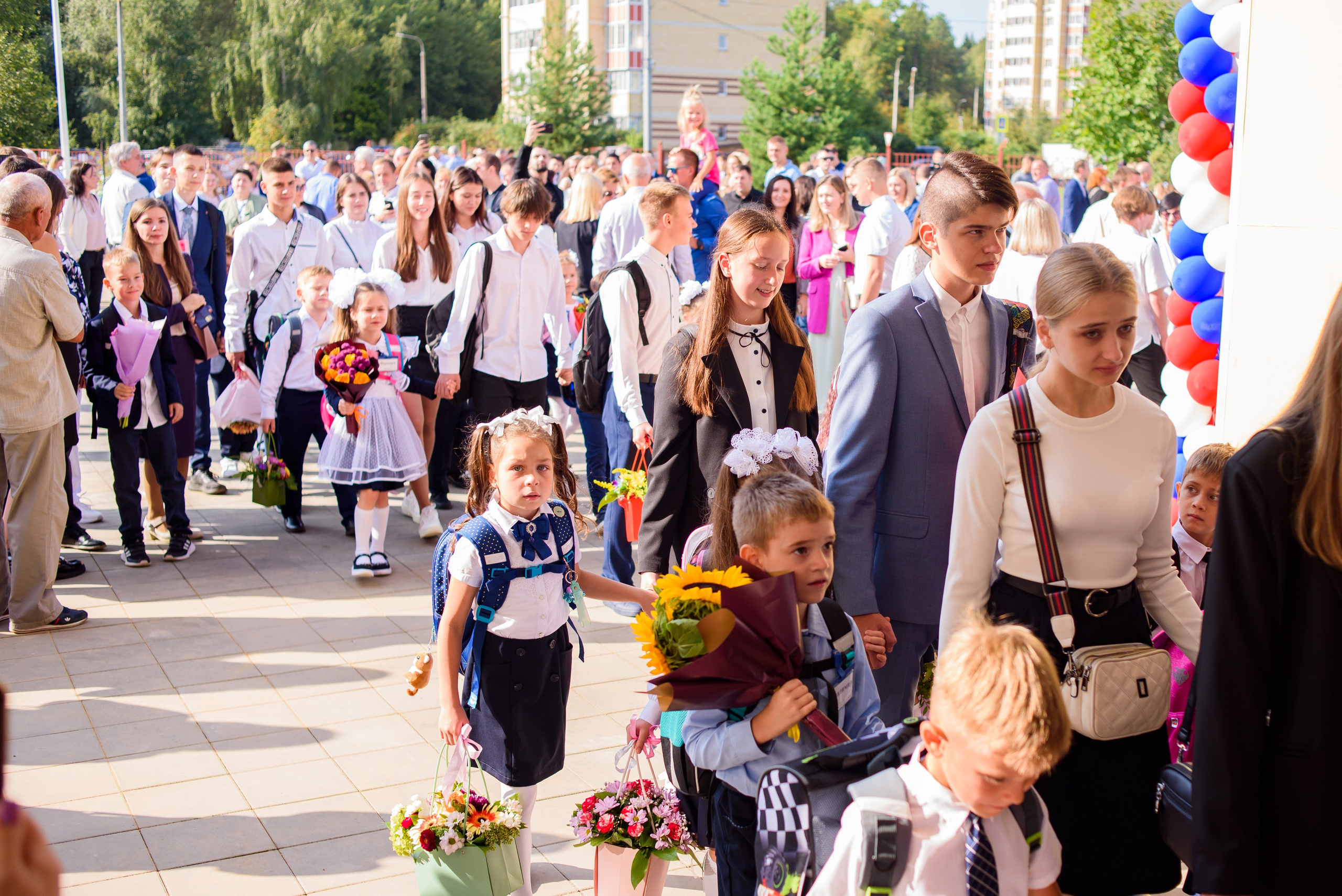 1-е сентября 2023. Фотограф Юлия Попова
