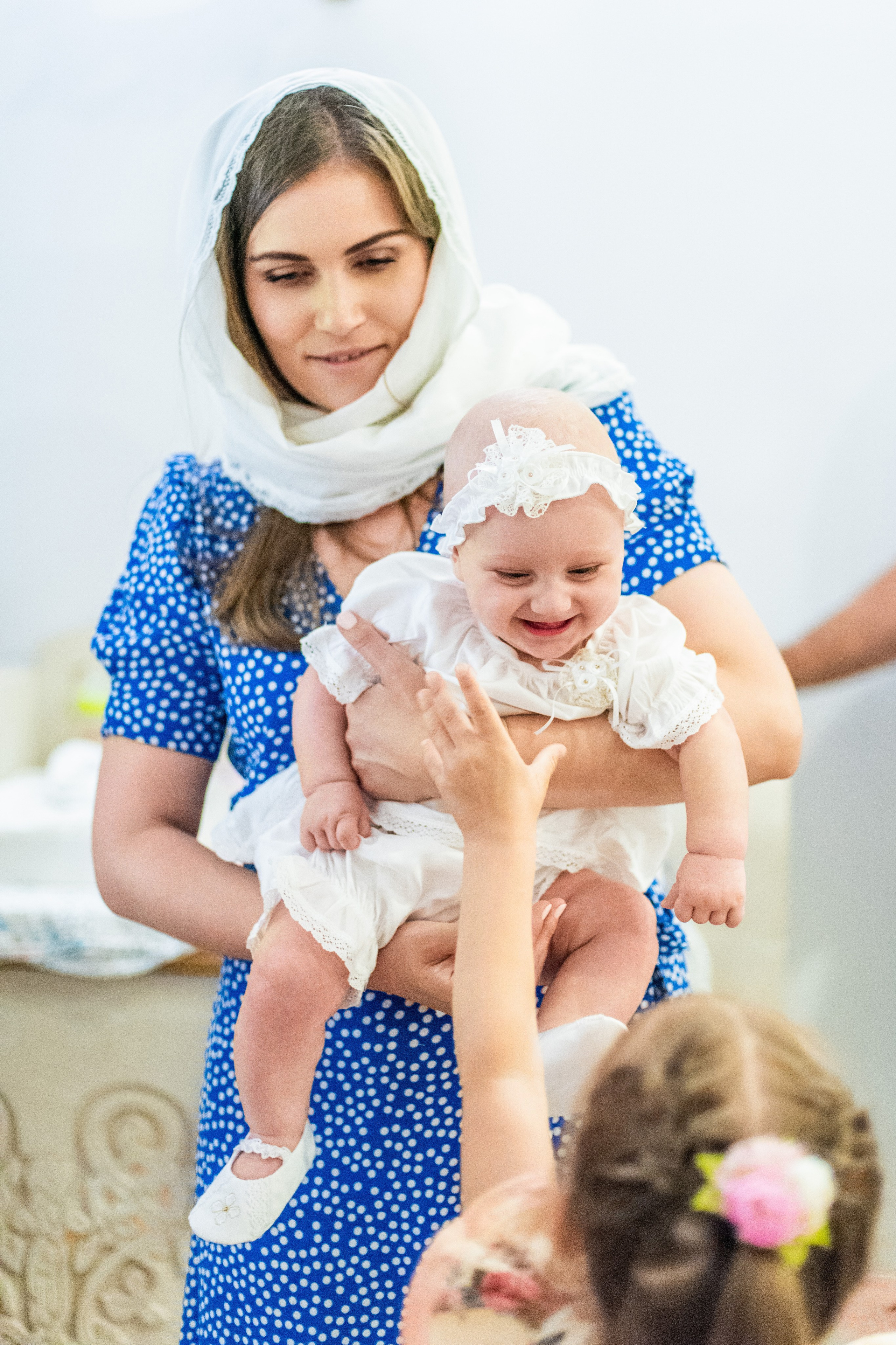 Крещении Ксении. Фотограф Юлия Попова