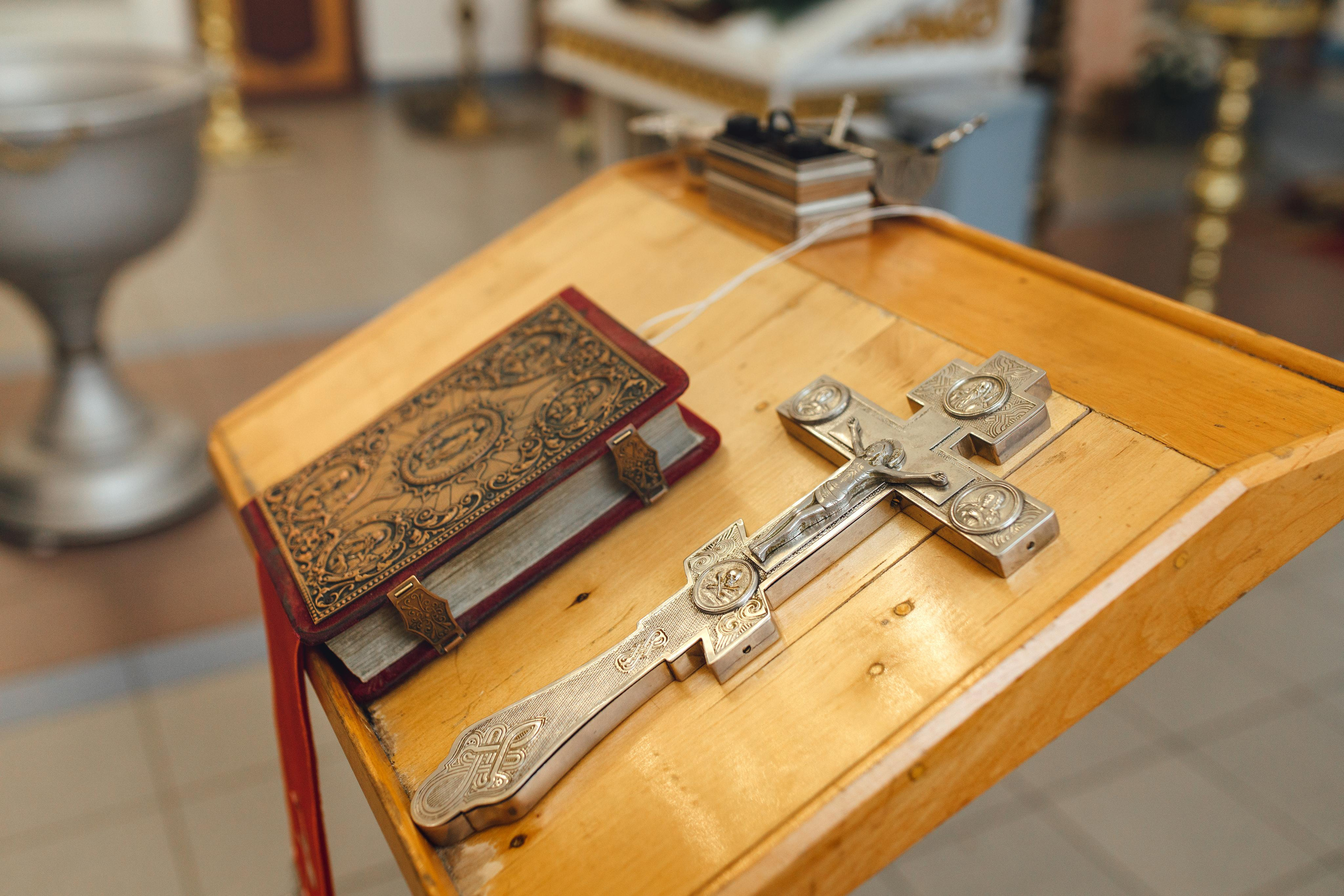 Крещение Ники, храм Петра и Павла, Жодино, апрель 2023