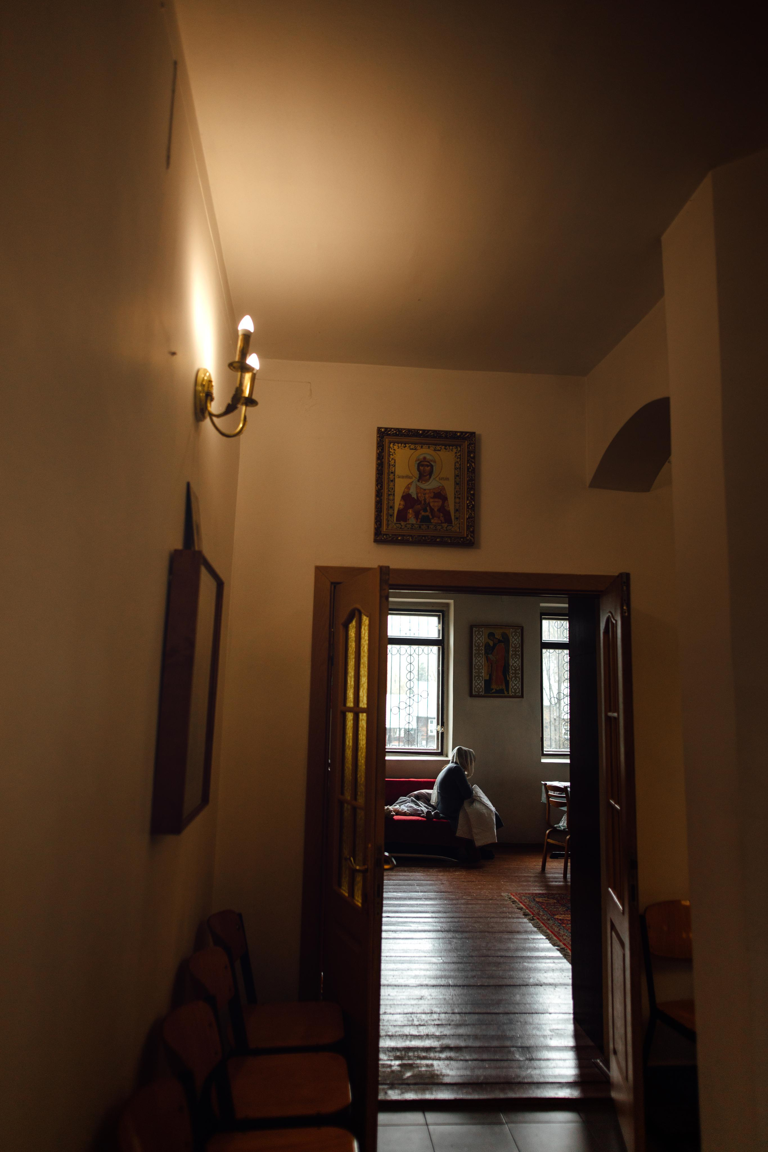 Крещение Ники, храм Петра и Павла, Жодино, апрель 2023