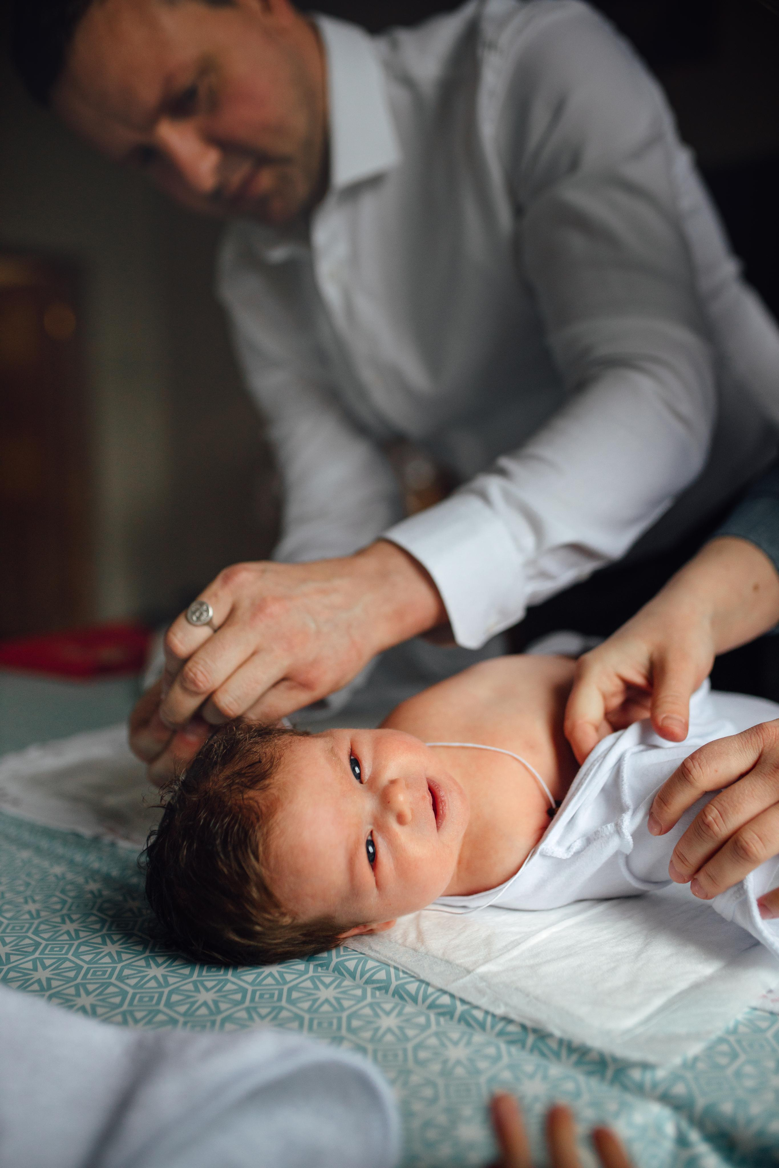 Крещение Ники, храм Петра и Павла, Жодино, апрель 2023