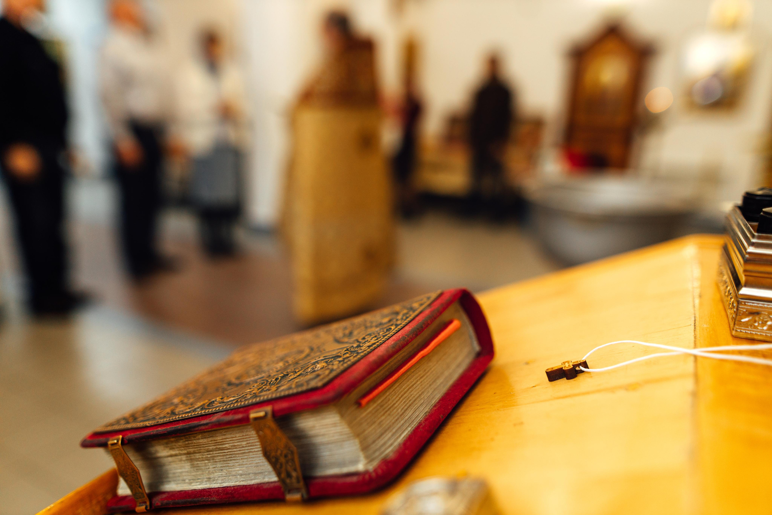 Крещение Ники, храм Петра и Павла, Жодино, апрель 2023