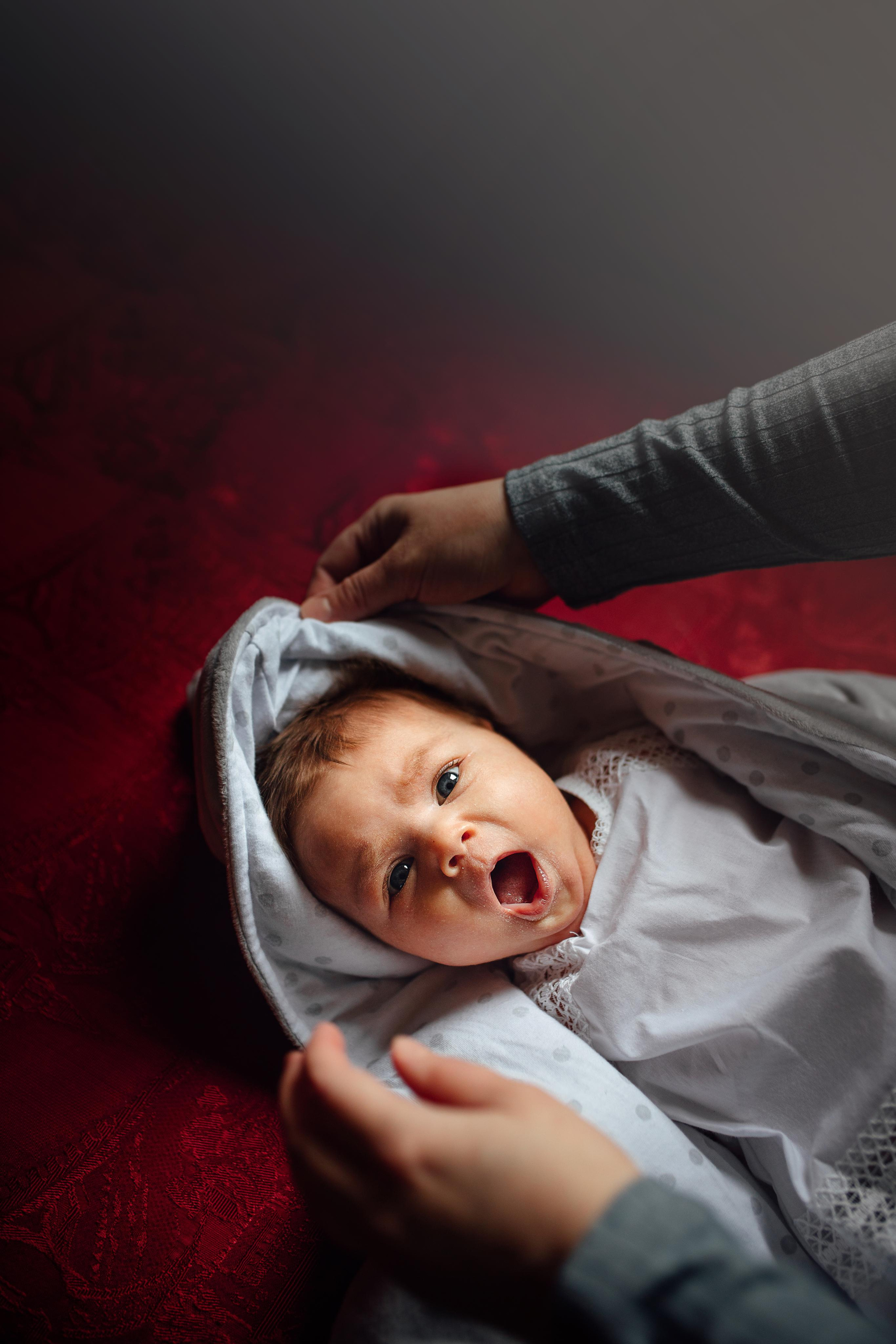 Крещение Ники, храм Петра и Павла, Жодино, апрель 2023