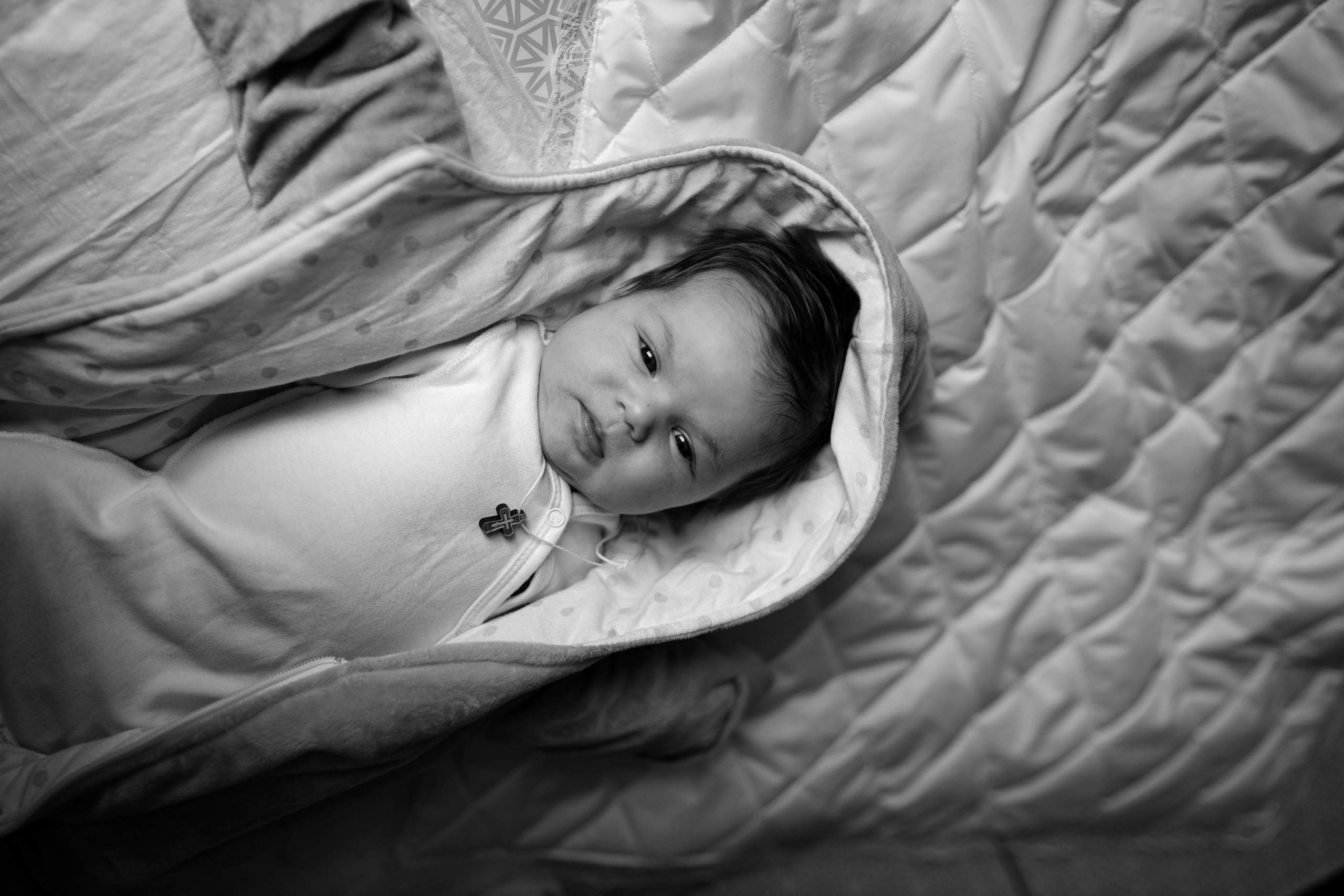 Крещение Ники, храм Петра и Павла, Жодино, апрель 2023