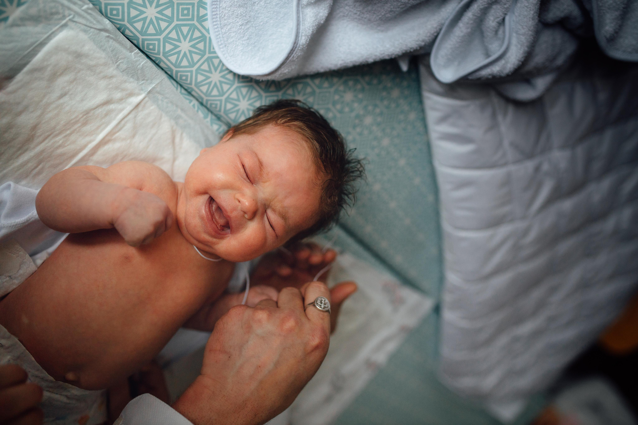 Крещение Ники, храм Петра и Павла, Жодино, апрель 2023