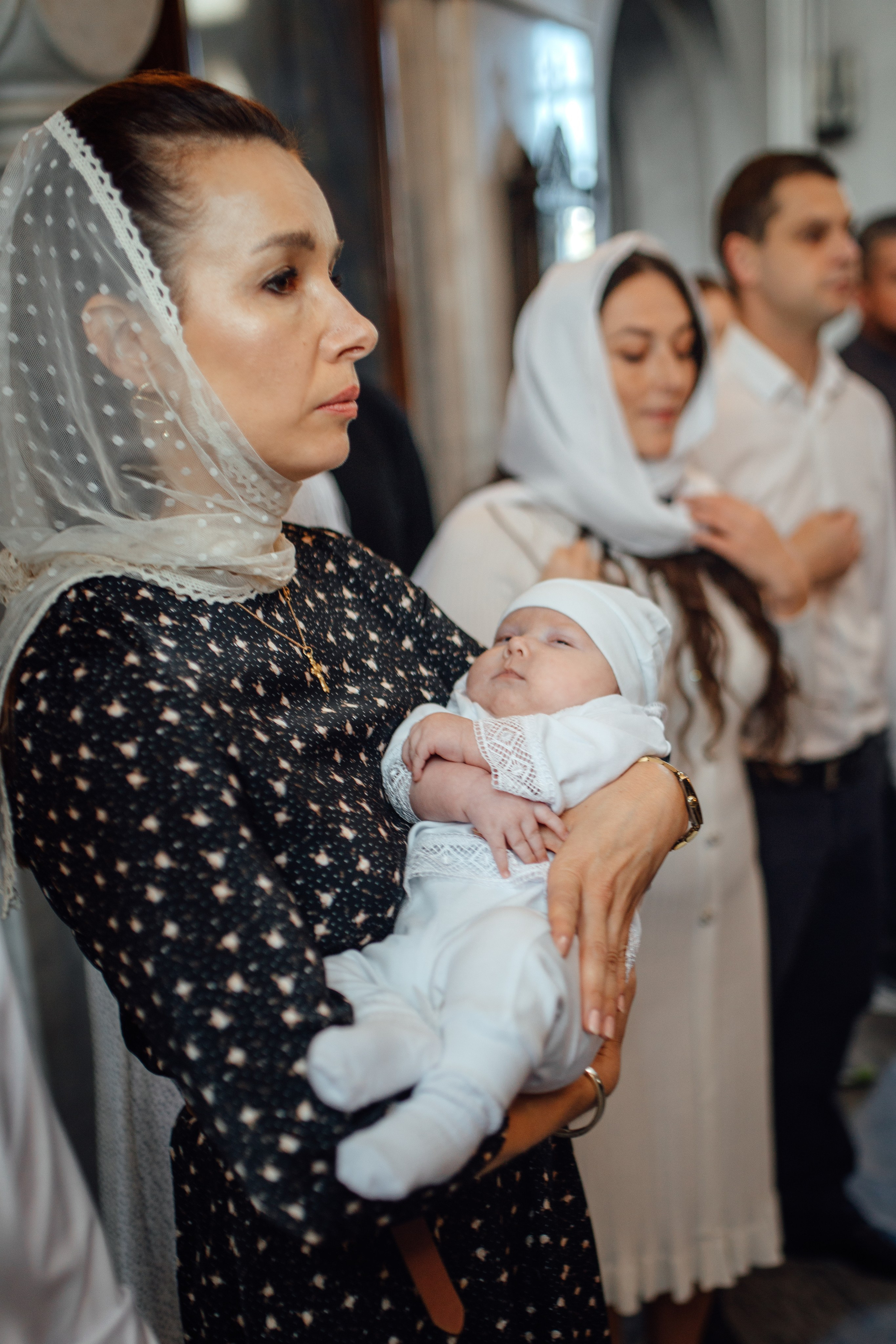 Крещение Тимура храм иконы Всех Скорбящих Радость, октябрь 2024