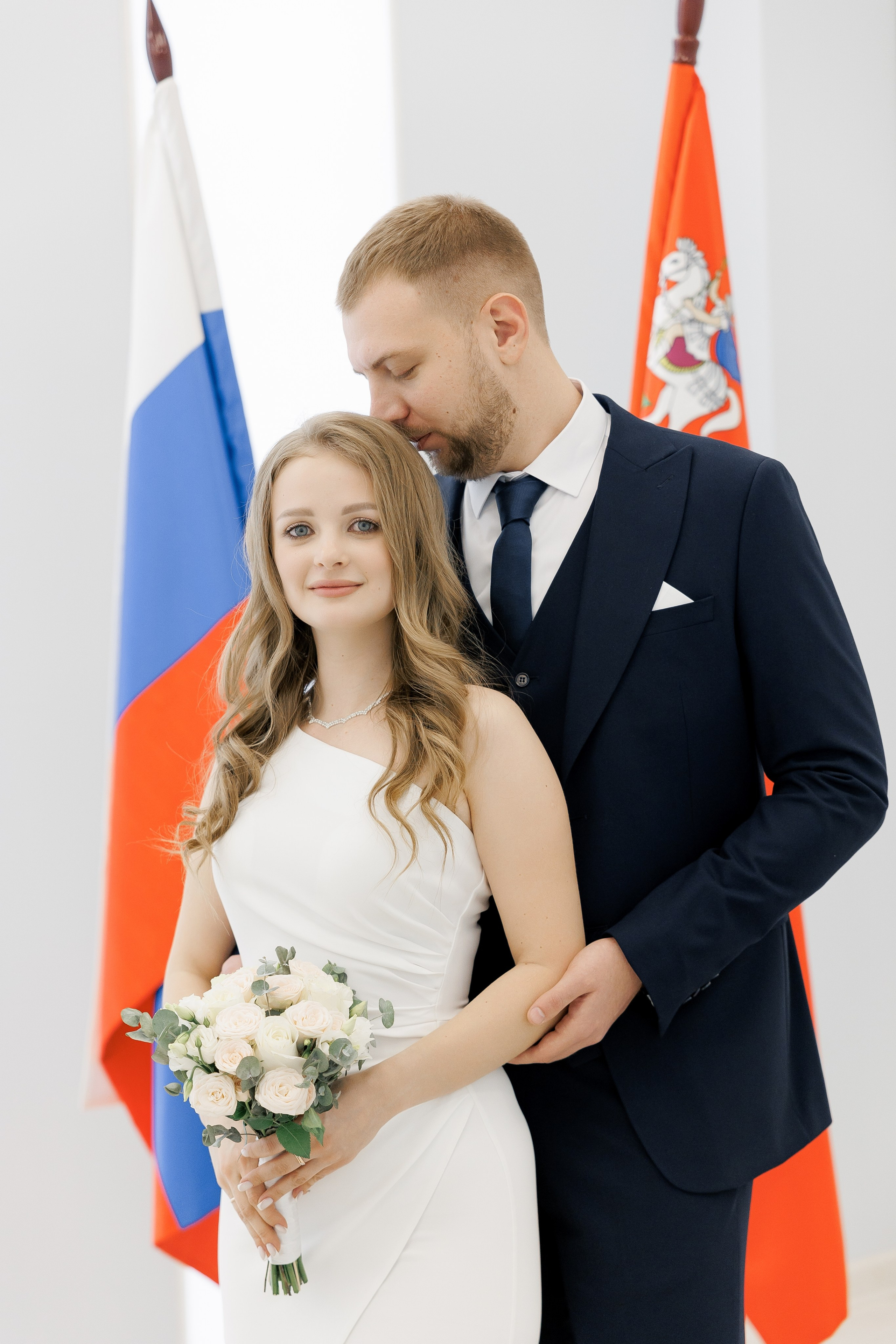 Анонс свадебных фотографий Андрея и Кристины. Свадебный фотограф Домодедово Москва Катерина Алехина