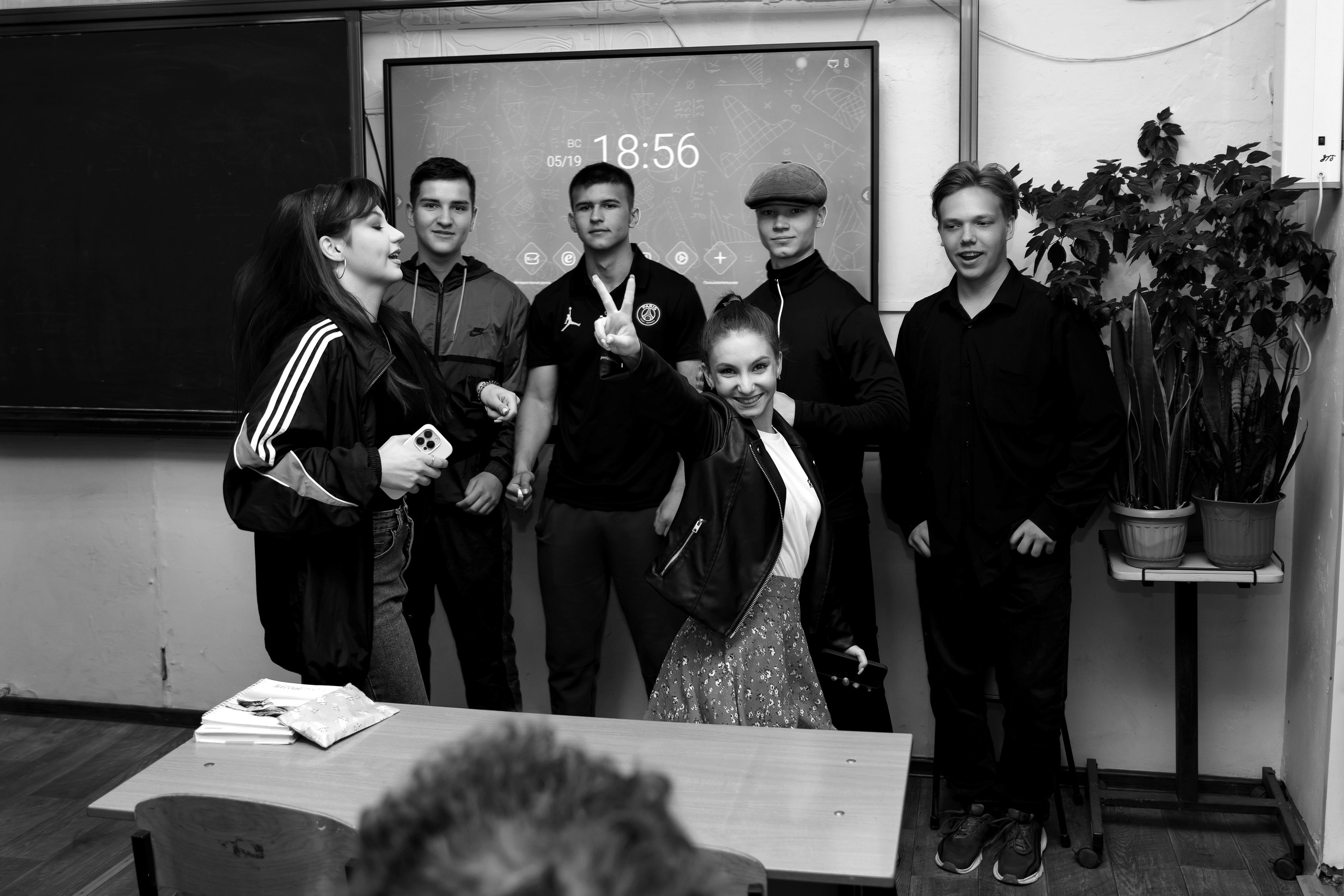 11 класс день не послушания в школе. Фотограф Любовь Корниенко, Примоский край