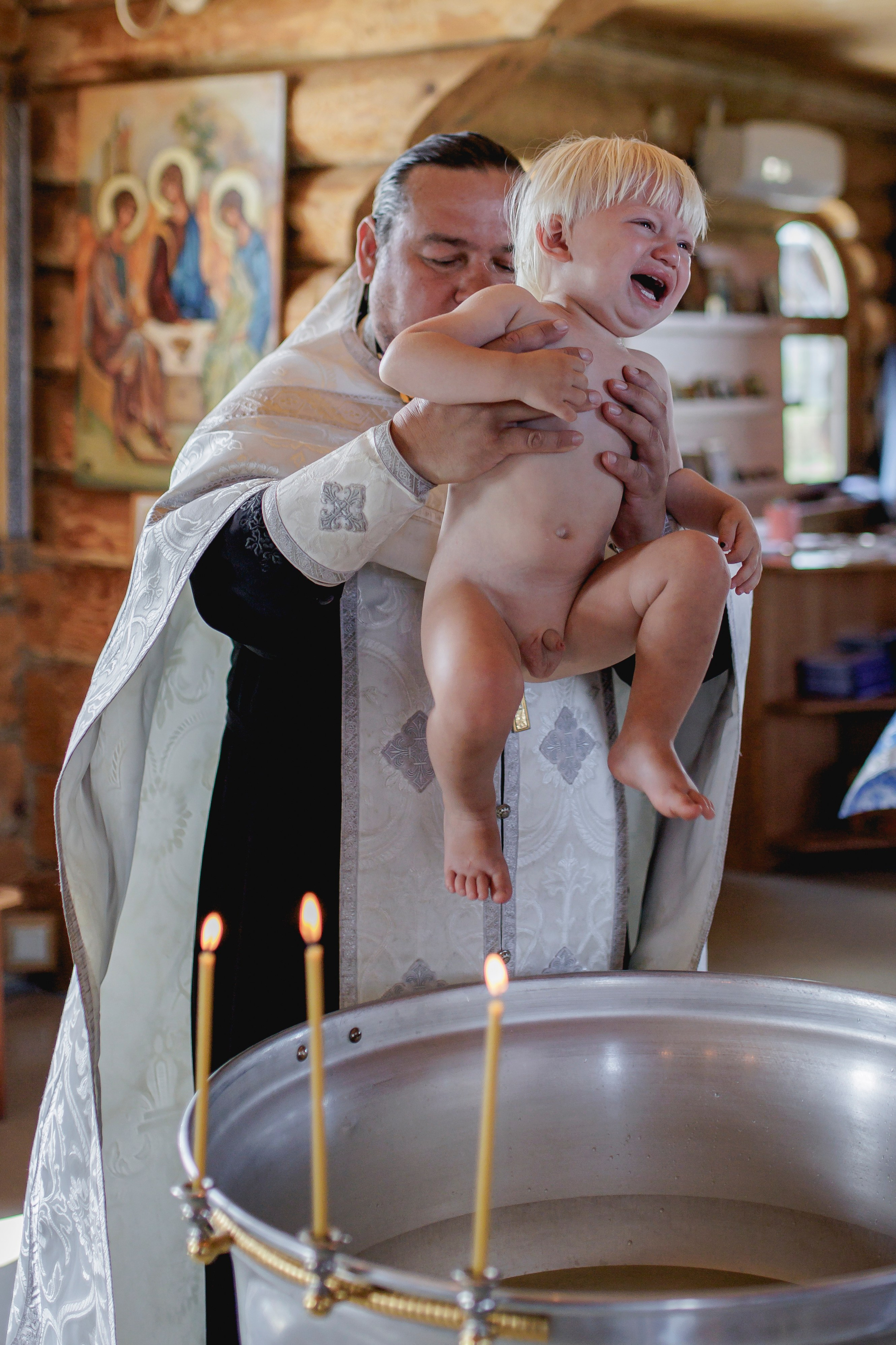 Таинство Крещения. Семейный и детский фотограф в Рязани Васюгова Мария