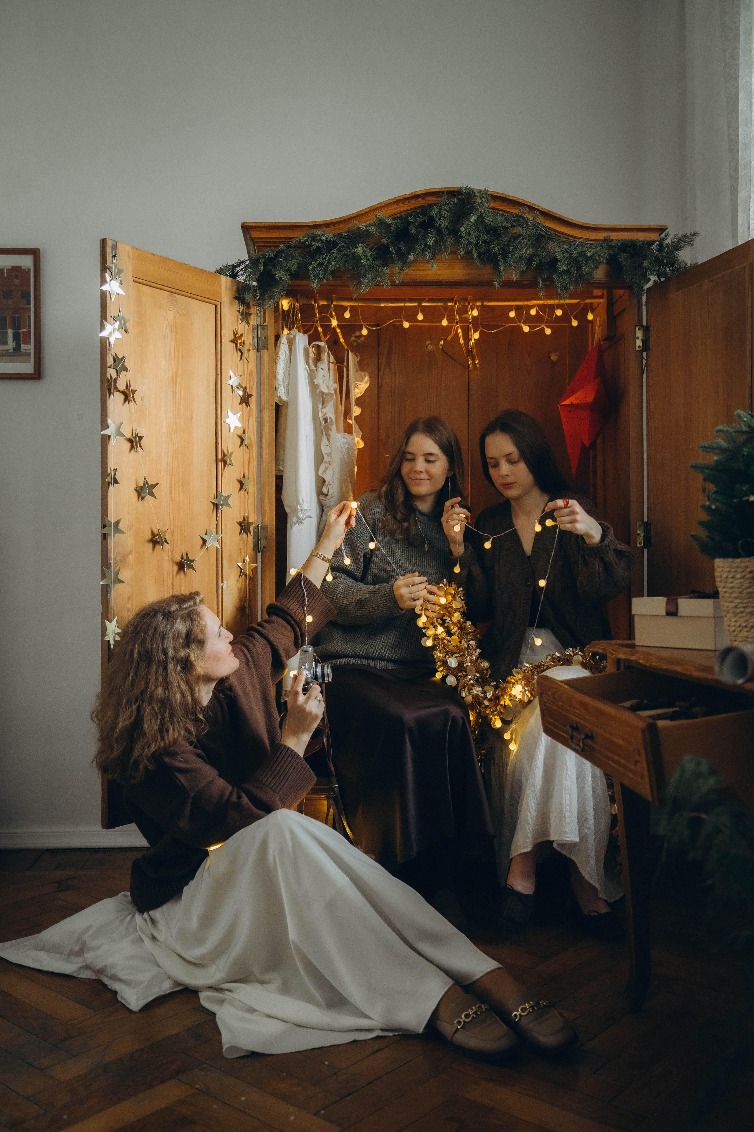 Новый год. Леся Власова. Семейный Lifestyle фотограф в Москве