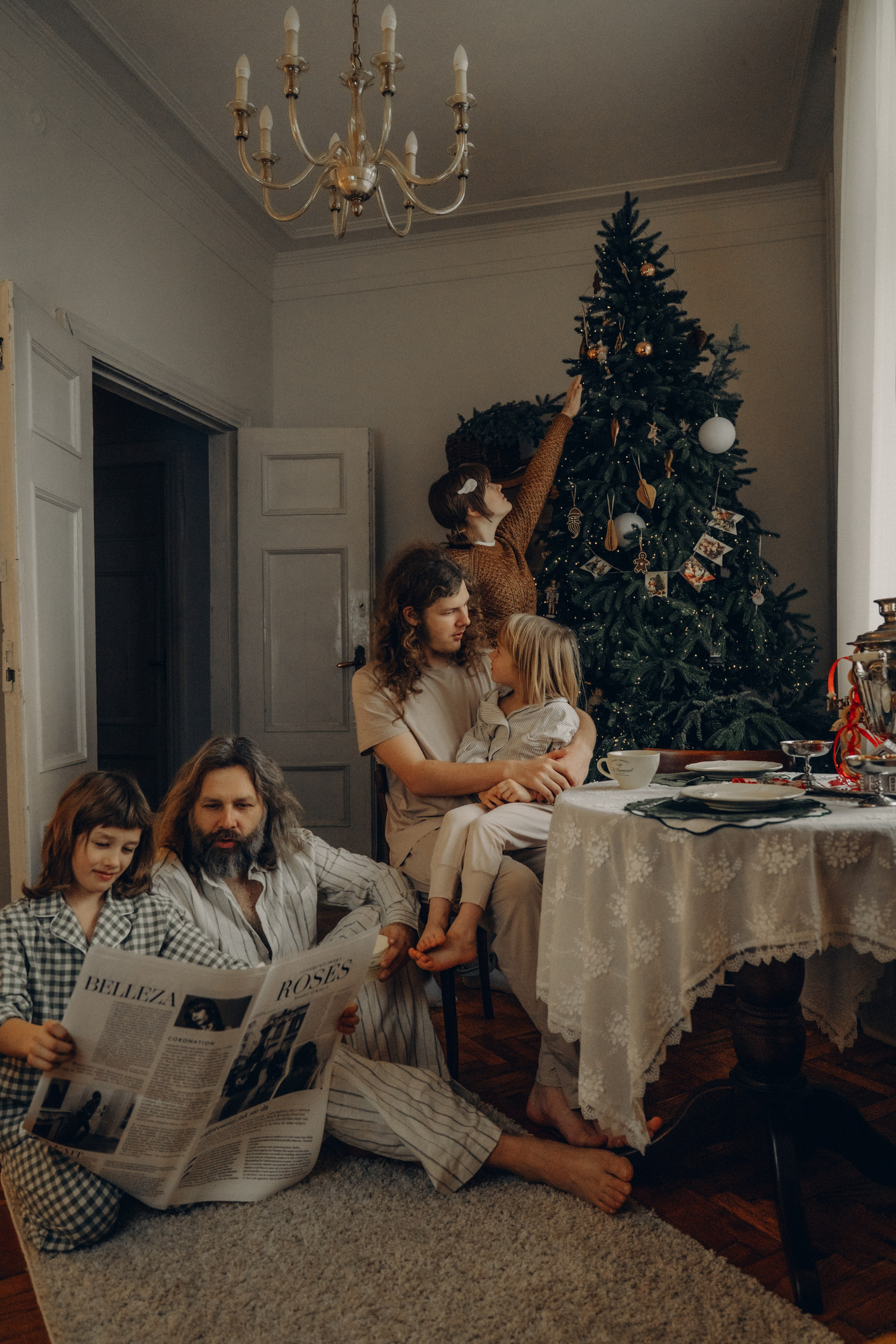 Новый год. Леся Власова. Семейный Lifestyle фотограф в Москве