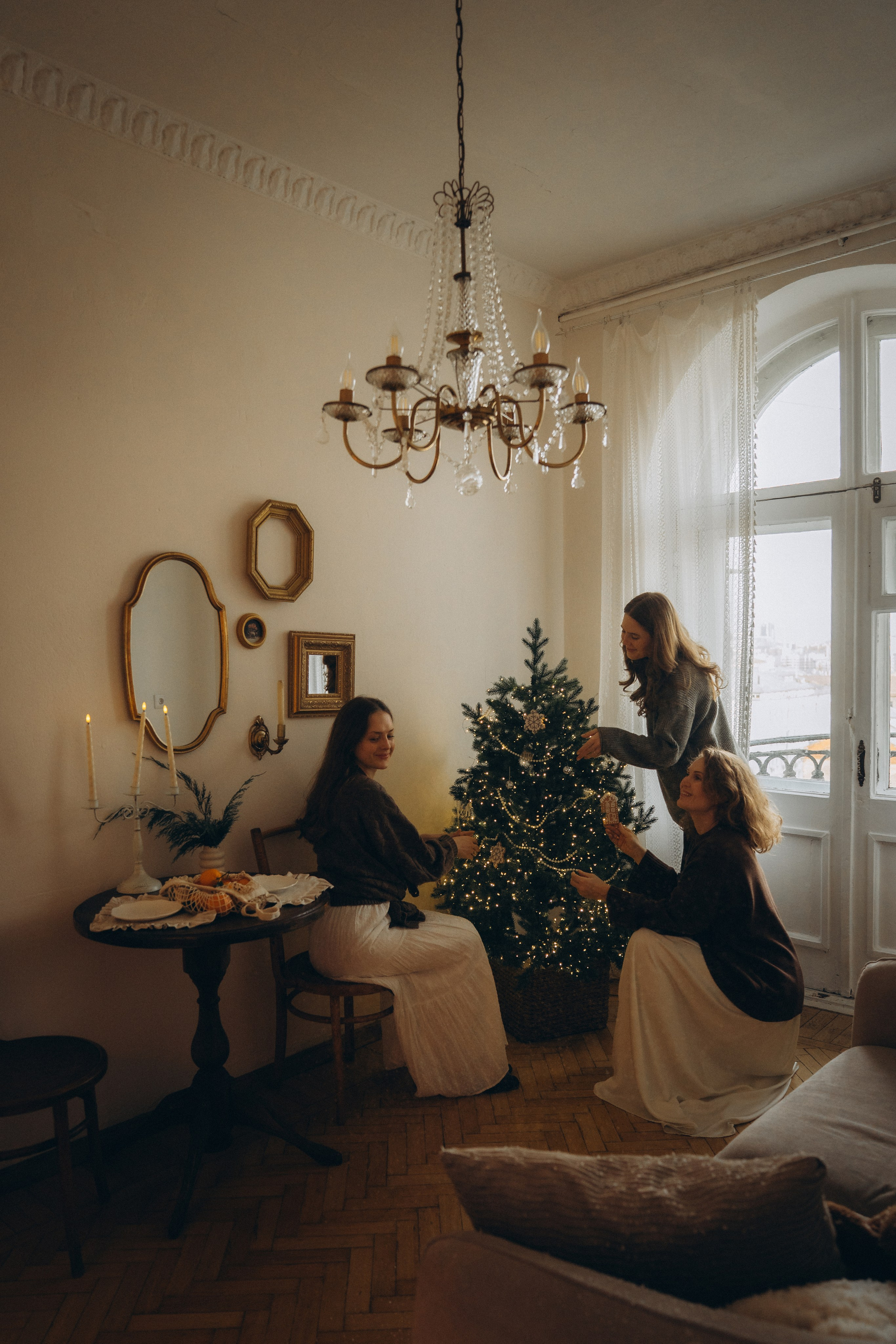 Новый год. Леся Власова. Семейный Lifestyle фотограф в Москве