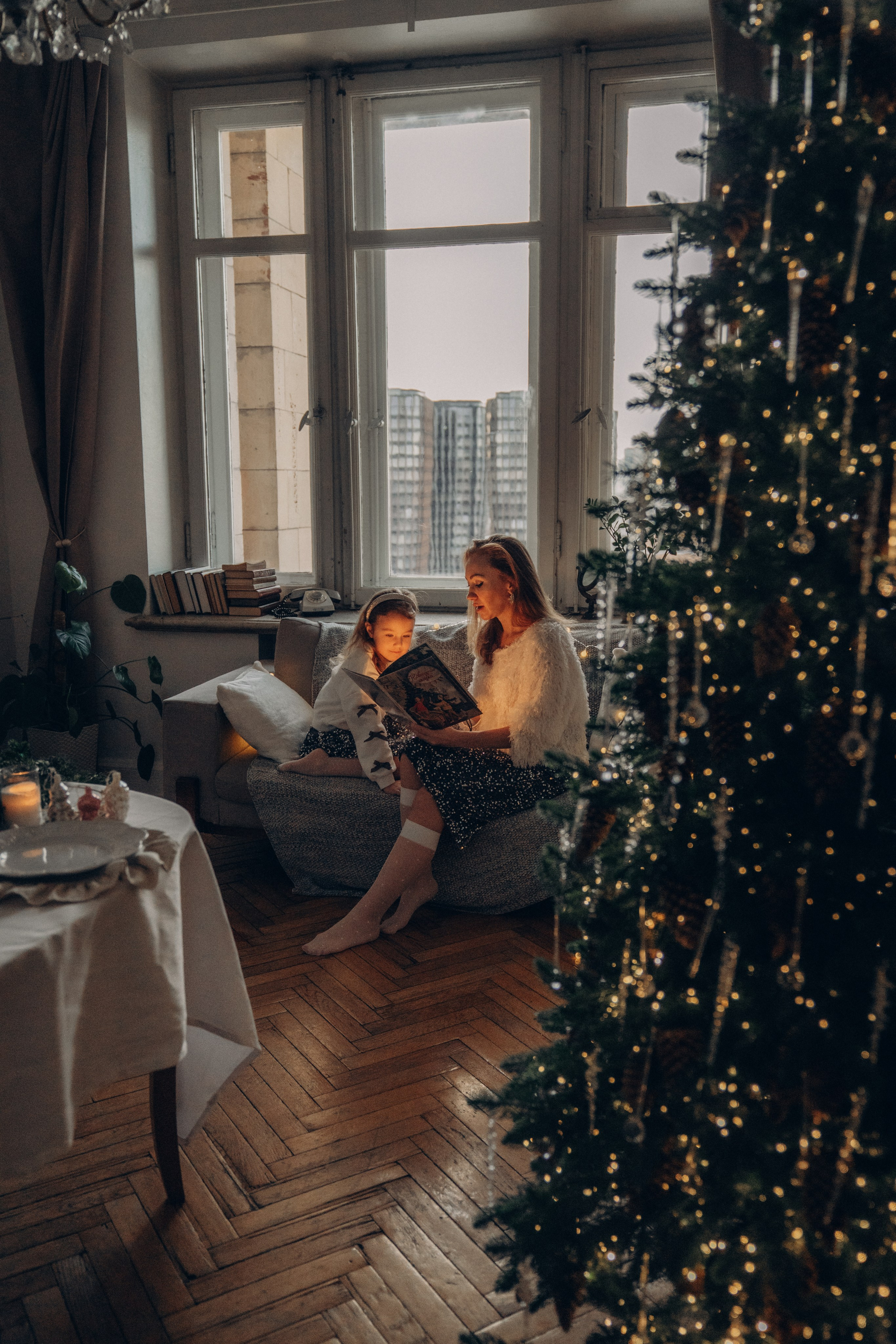 Новый год. Леся Власова. Семейный Lifestyle фотограф в Москве