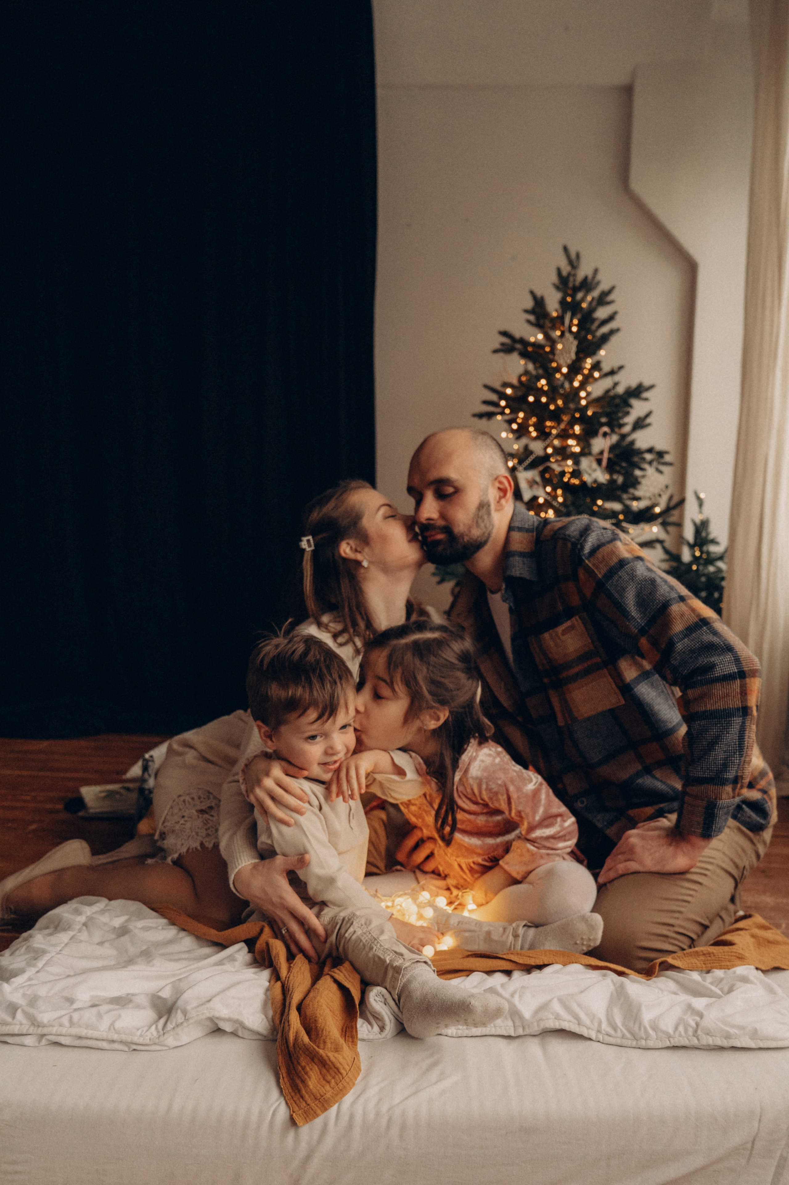 Новый год. Леся Власова. Семейный Lifestyle фотограф в Москве