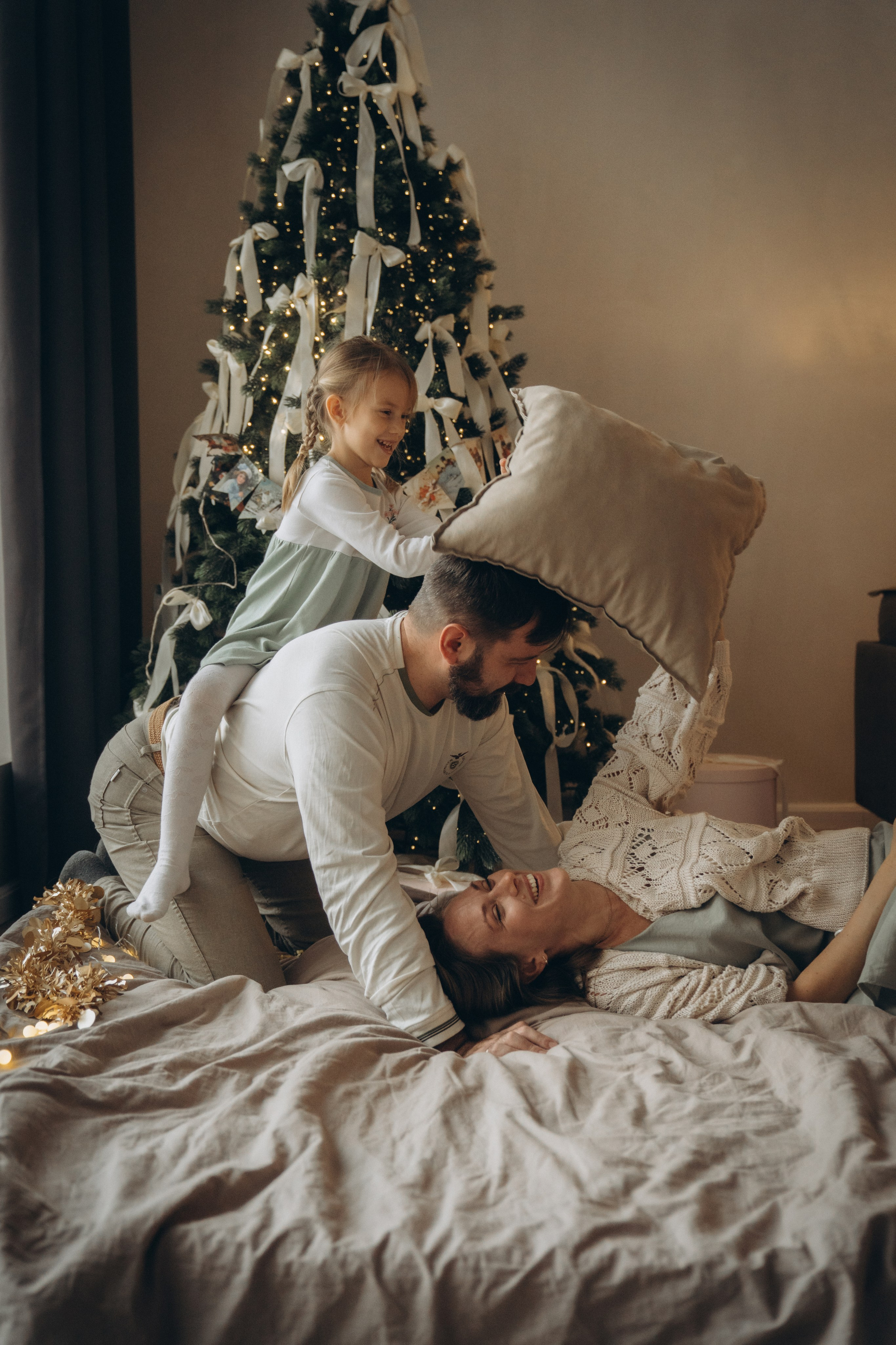Новый год. Леся Власова. Семейный Lifestyle фотограф в Москве
