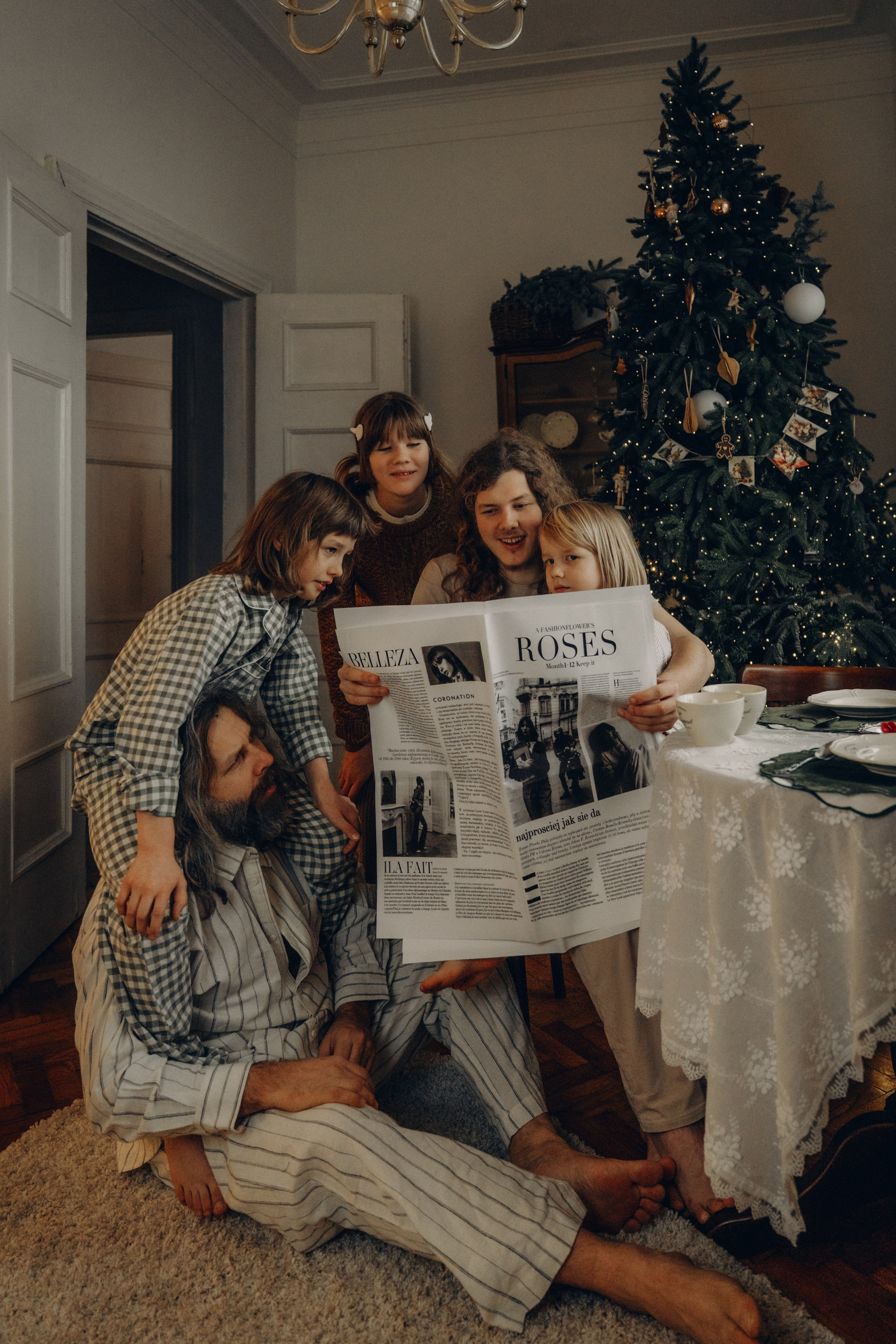 Новый год. Леся Власова. Семейный Lifestyle фотограф в Москве