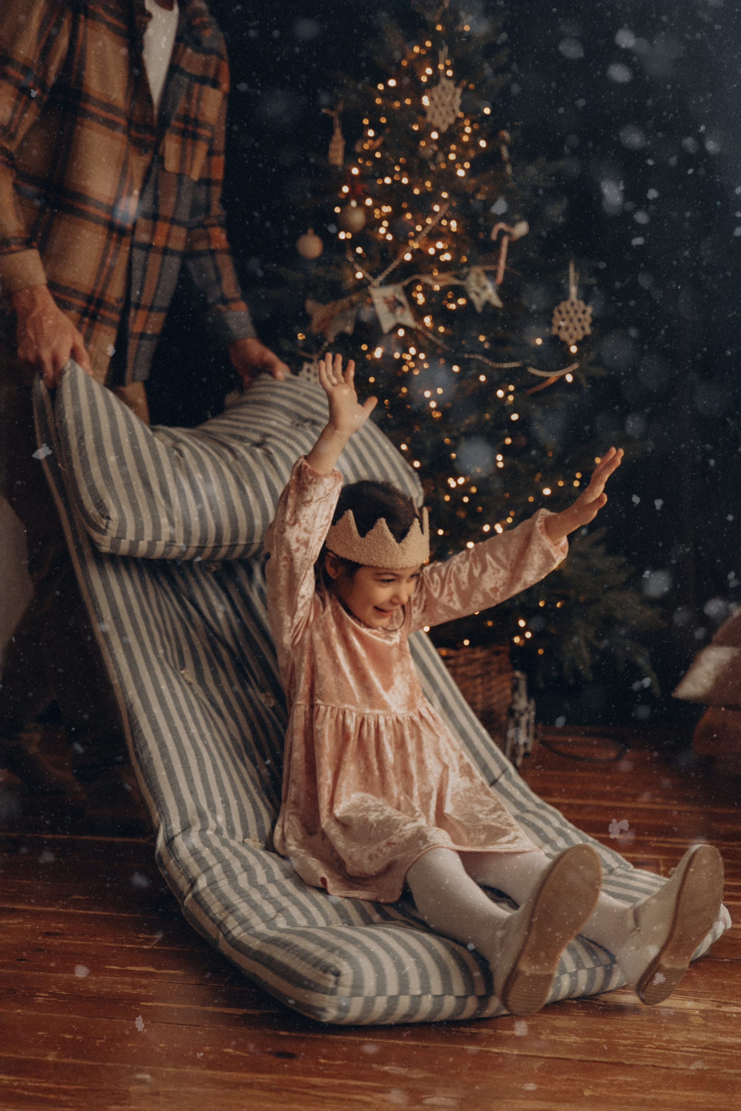 Новый год. Леся Власова. Семейный Lifestyle фотограф в Москве