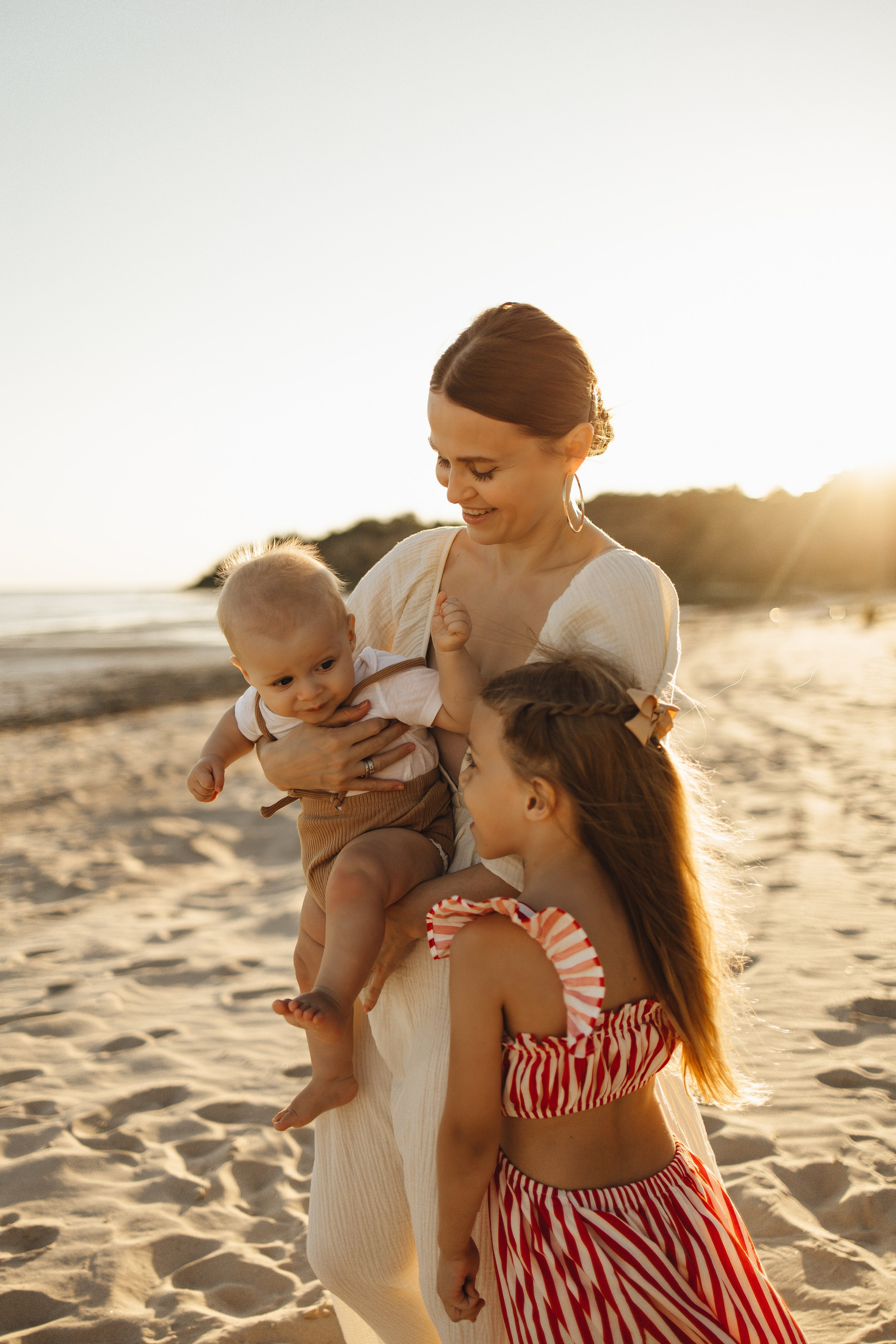 Летняя история на берегу. Семейный и детский фотограф, таганрог, ростов-на-дону