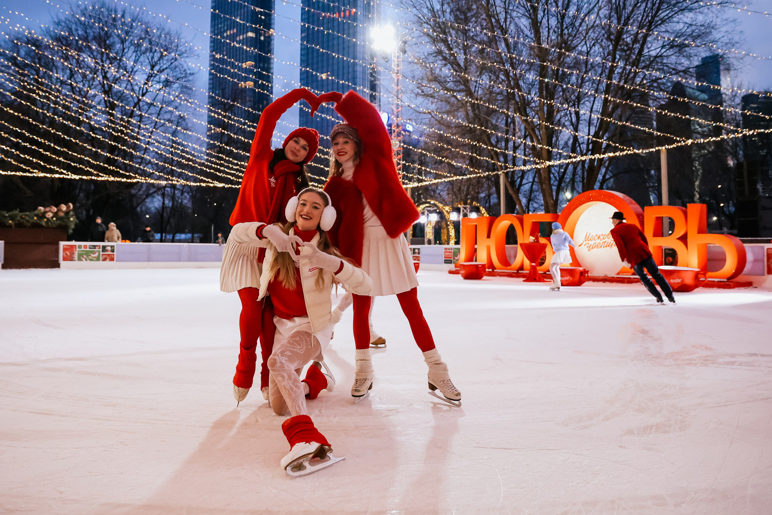 Ледовое шоу Сити каток Московское Чаепитие. Фотограф и видеограф Анна Домашенко