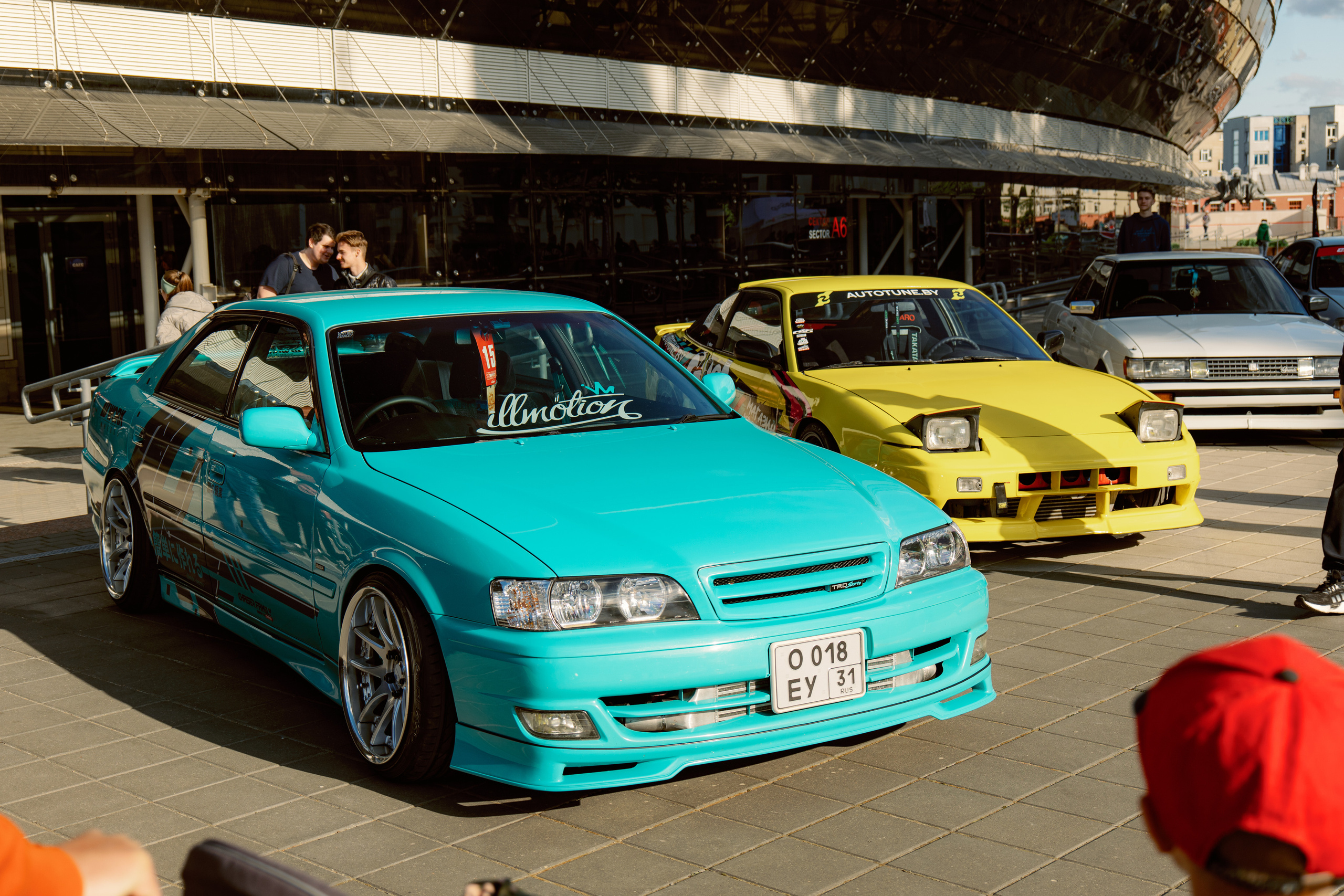 Drift cars, auto show, automotive photography