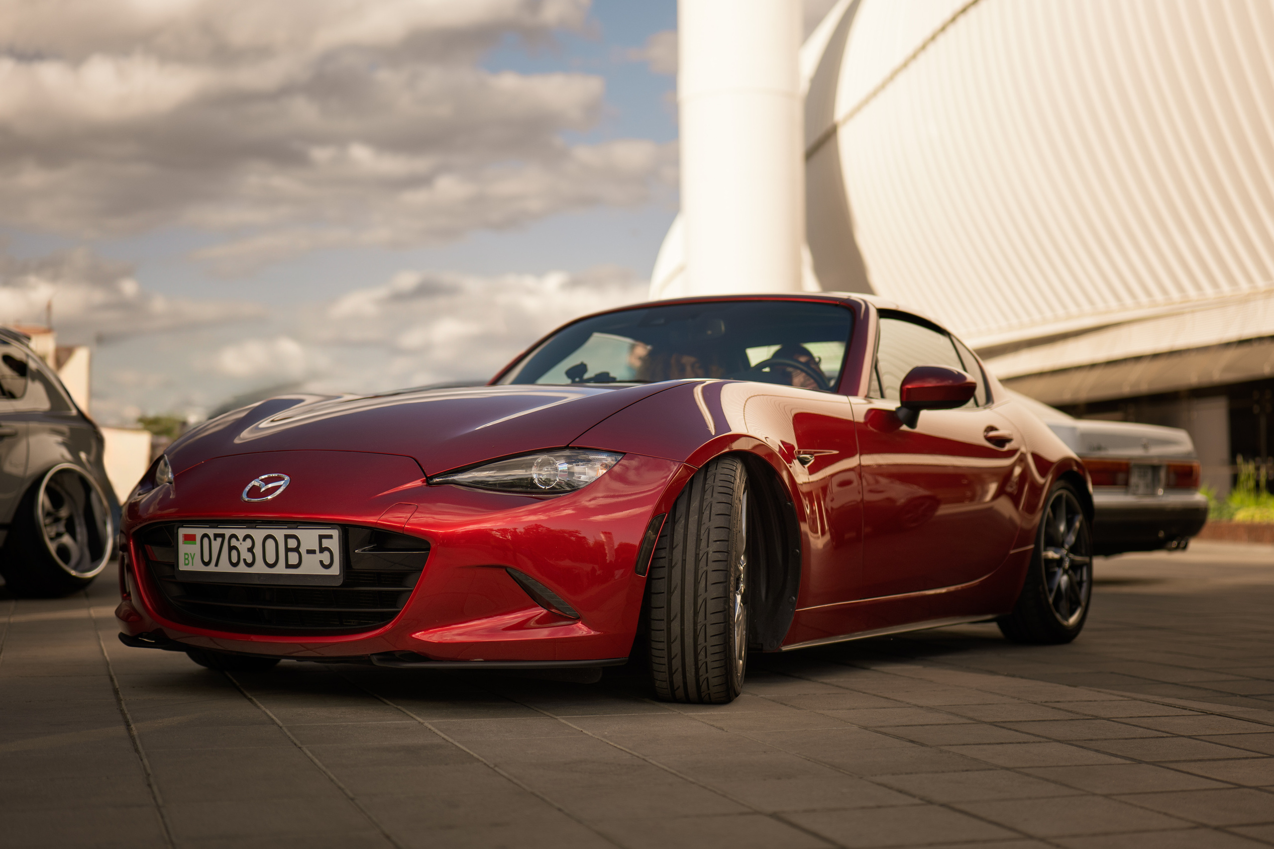 Red Mazda, автовыставка Japlane в&nbsp;Минске, автомобильный фотограф