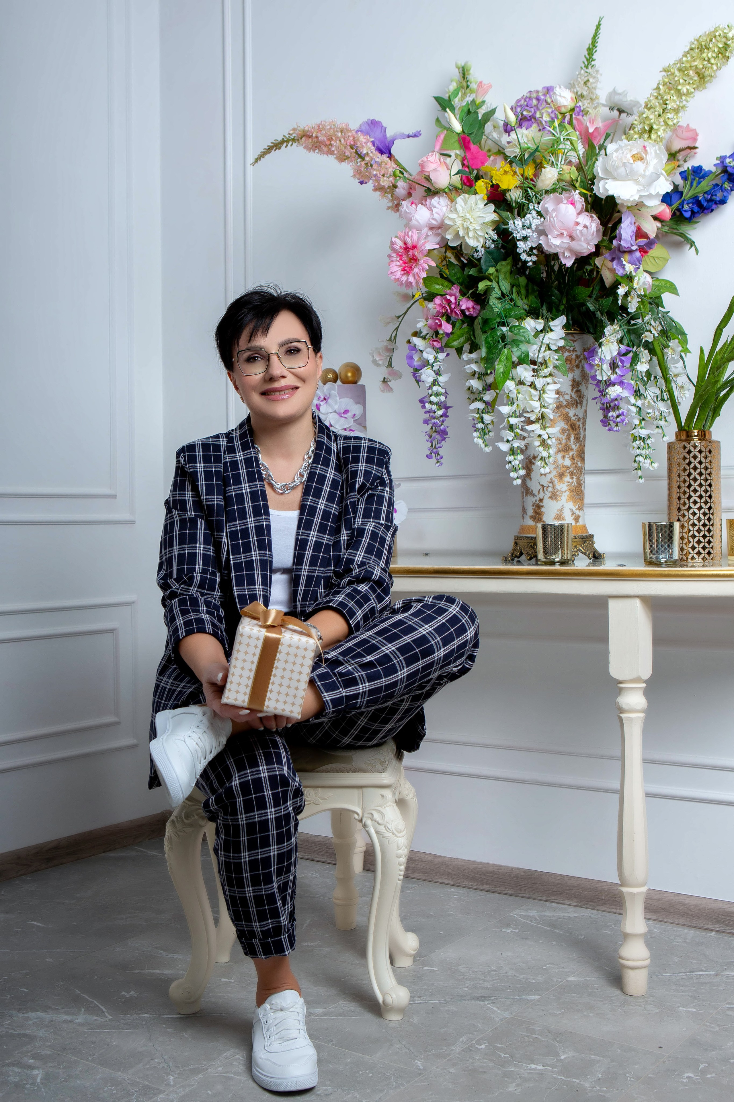 Контент съёмка для ведущей. Главная