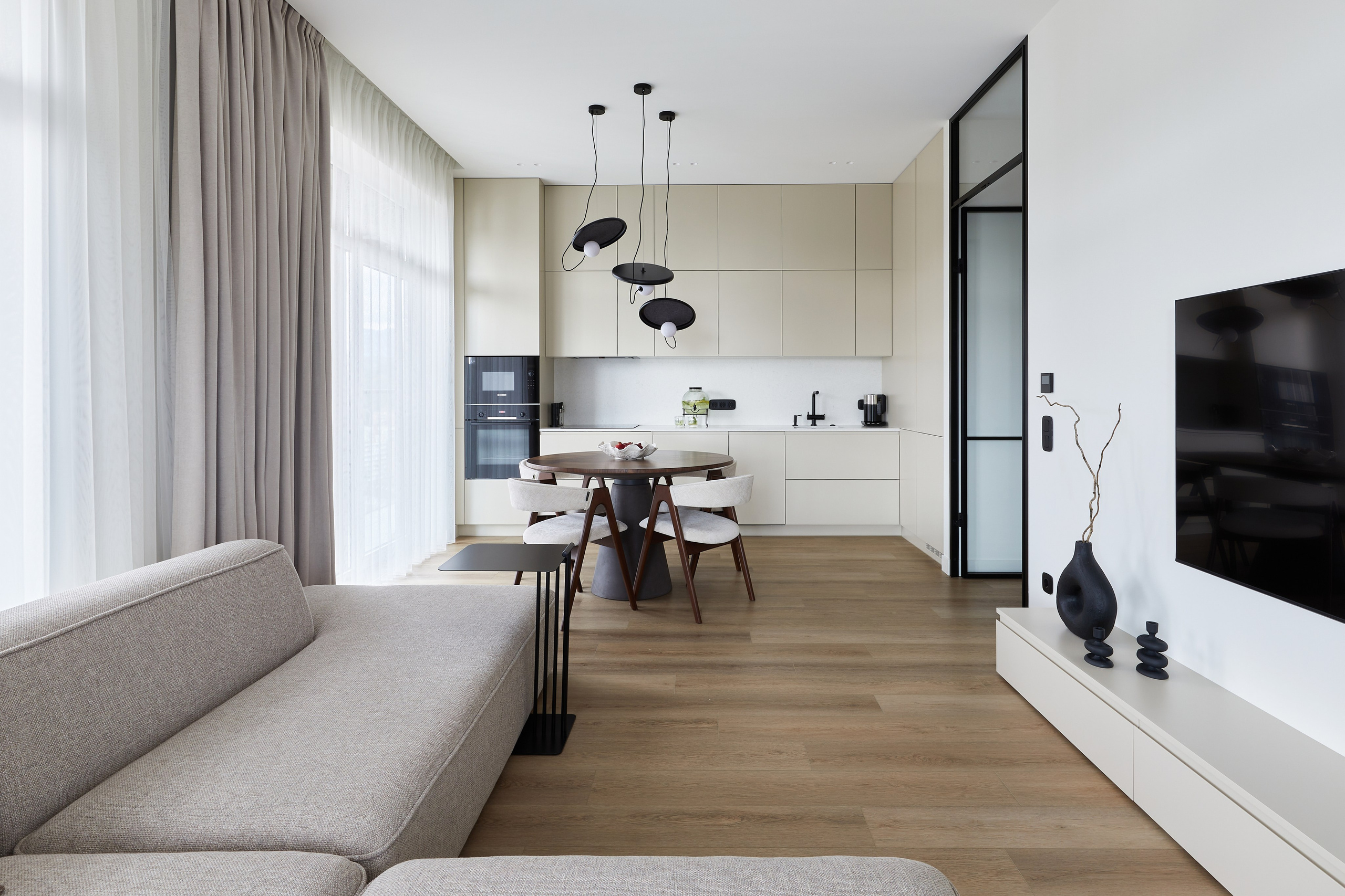 3-КОМНАТНАЯ В ЖК АЛЛЕЯ ПАРК. Интерьерный фотограф в Сочи Анисимова Ольга