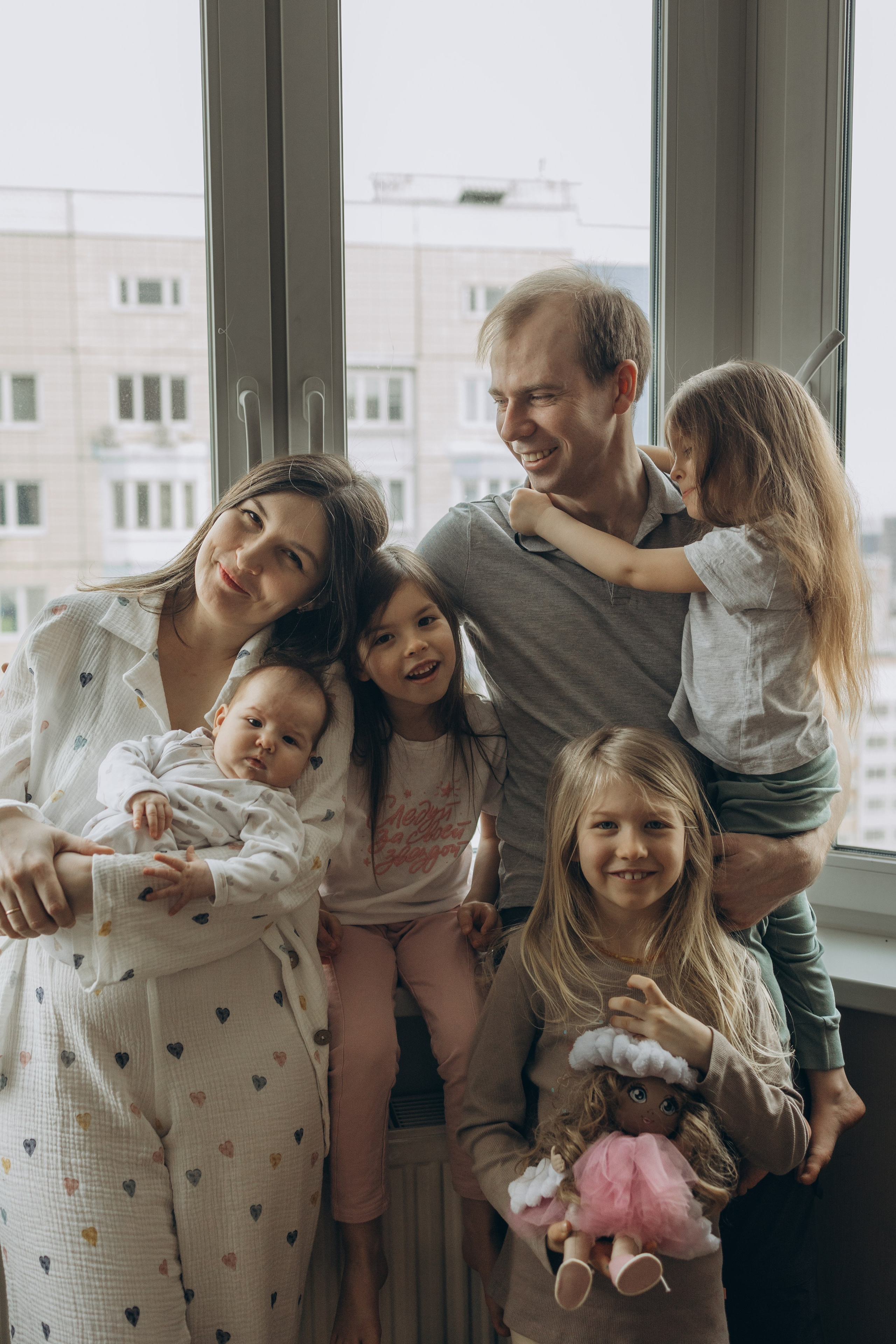 Эля, Вася, Алиса, Ева, Мира и Яся. Семейный фотограф в Москве Виктория Ястребинская