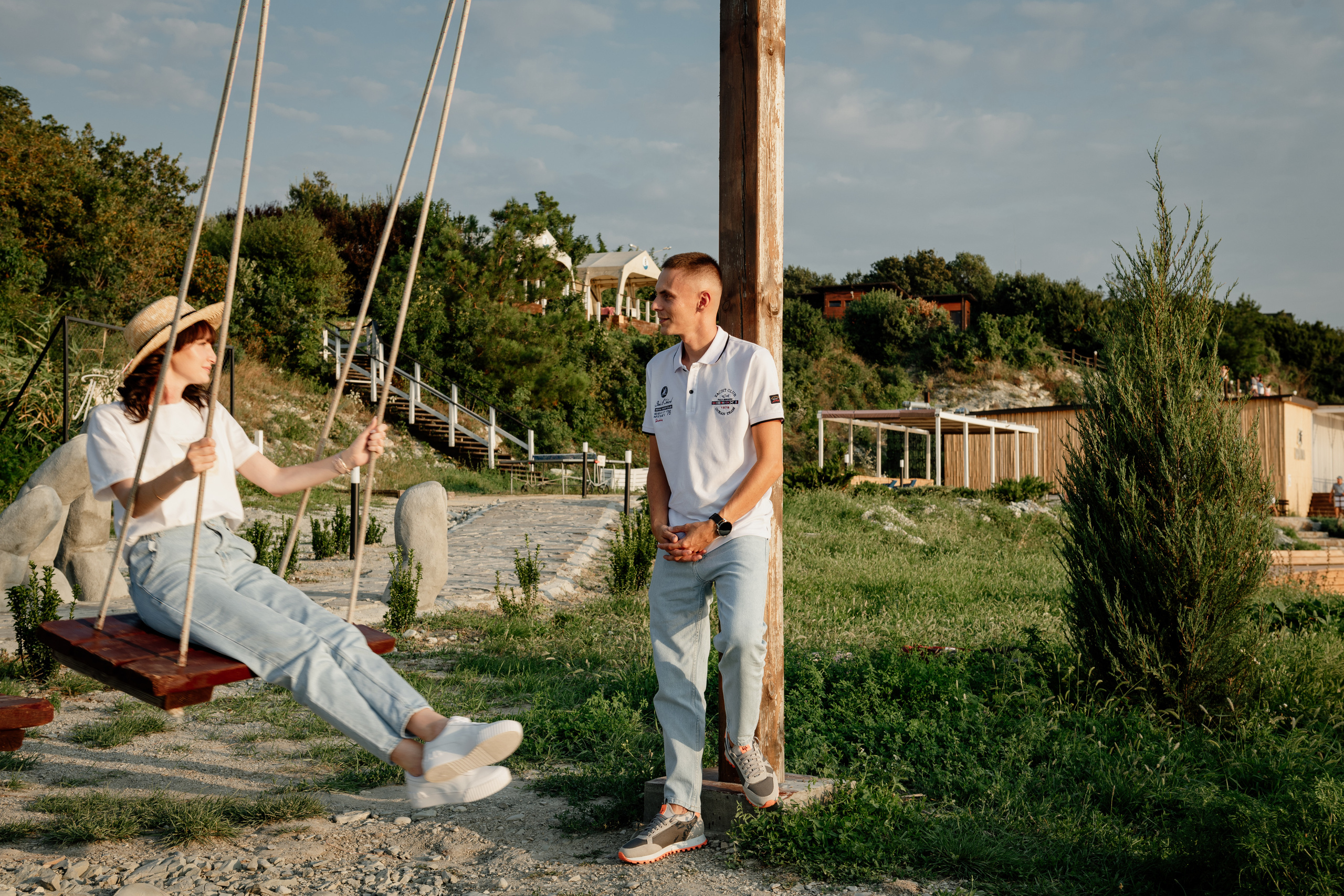 Фотосессия влюбленных на море. Свадебный фотограф Новороссийск Марина КрамарИна Полещук