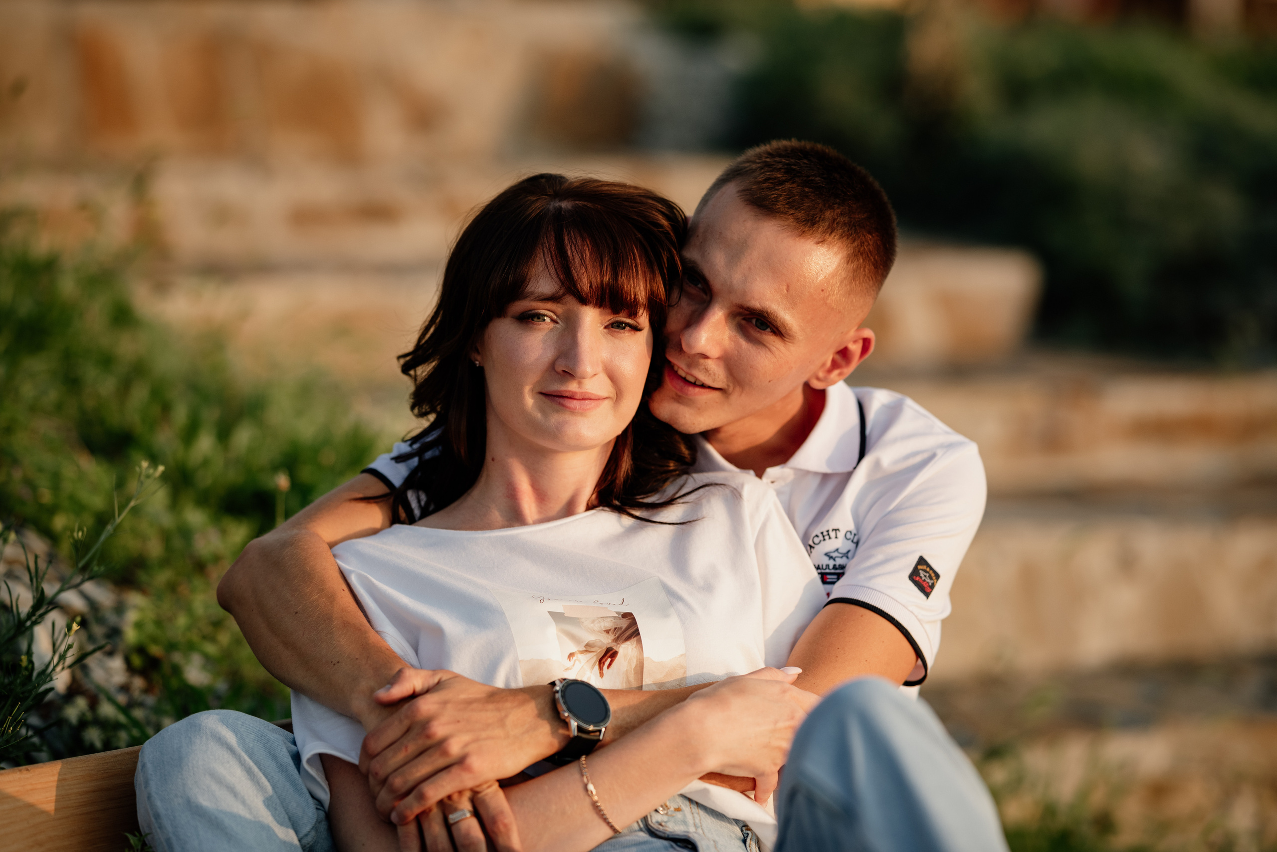 Фотосессия влюбленных на море. Свадебный фотограф Новороссийск Марина КрамарИна Полещук