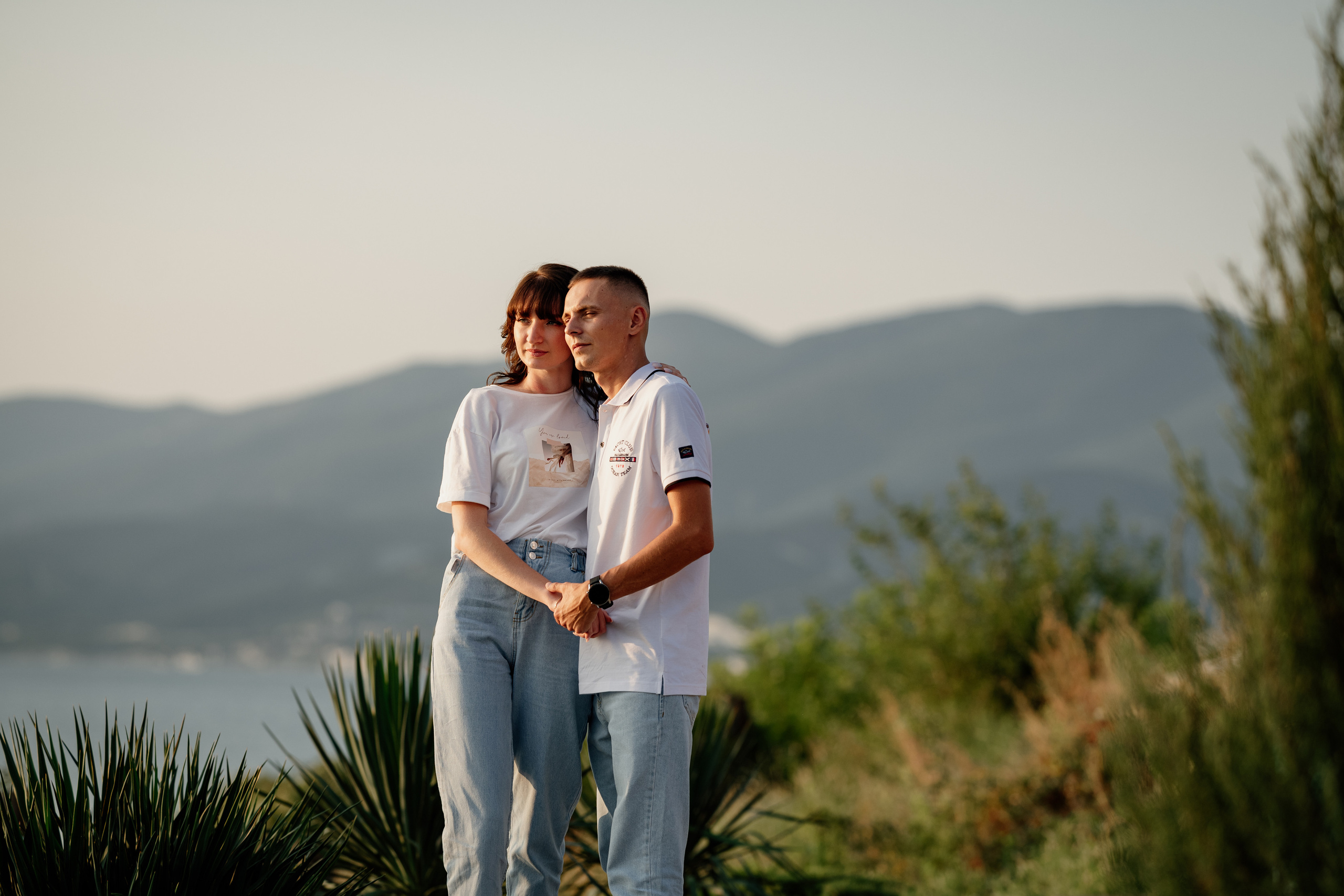 Фотосессия влюбленных на море. Свадебный фотограф Новороссийск Марина КрамарИна Полещук