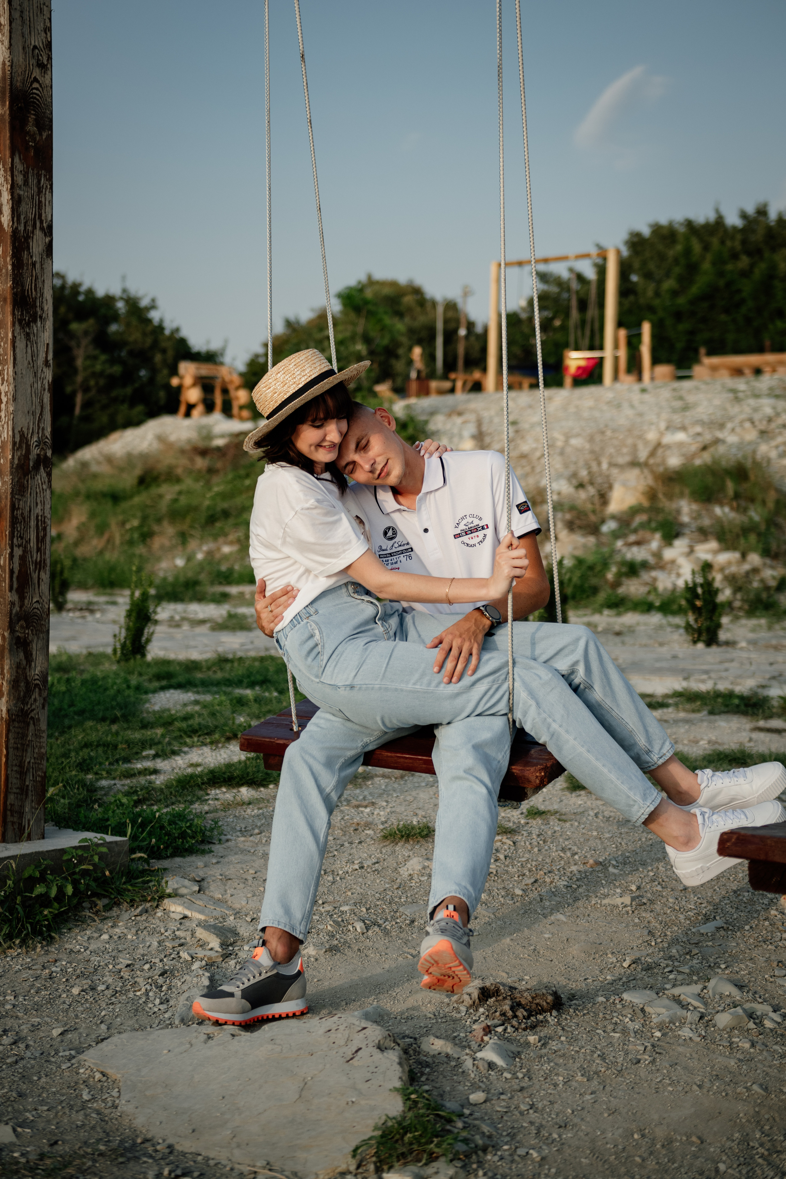 Фотосессия влюбленных на море. Свадебный фотограф Новороссийск Марина КрамарИна Полещук