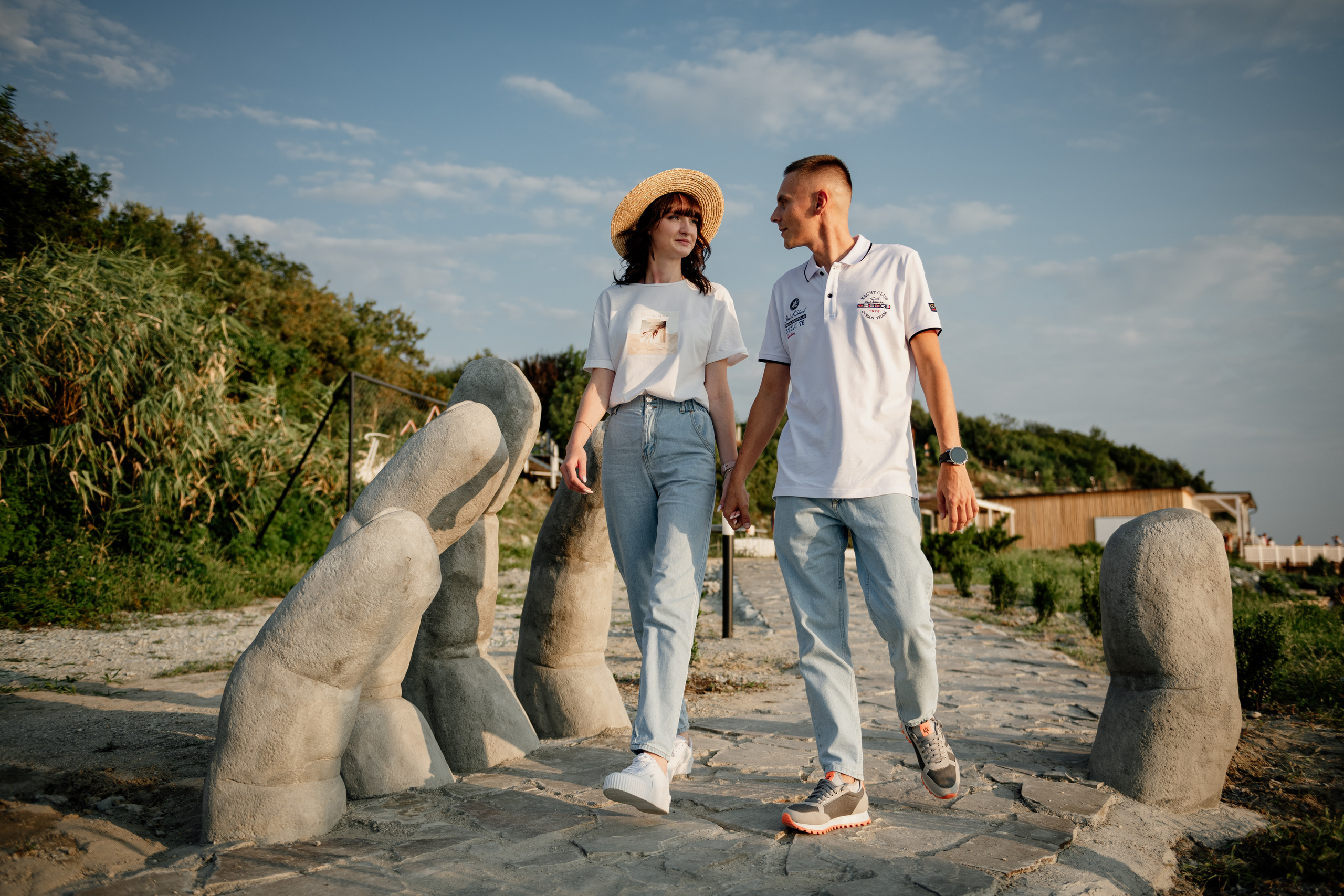 Фотосессия влюбленных на море. Свадебный фотограф Новороссийск Марина КрамарИна Полещук