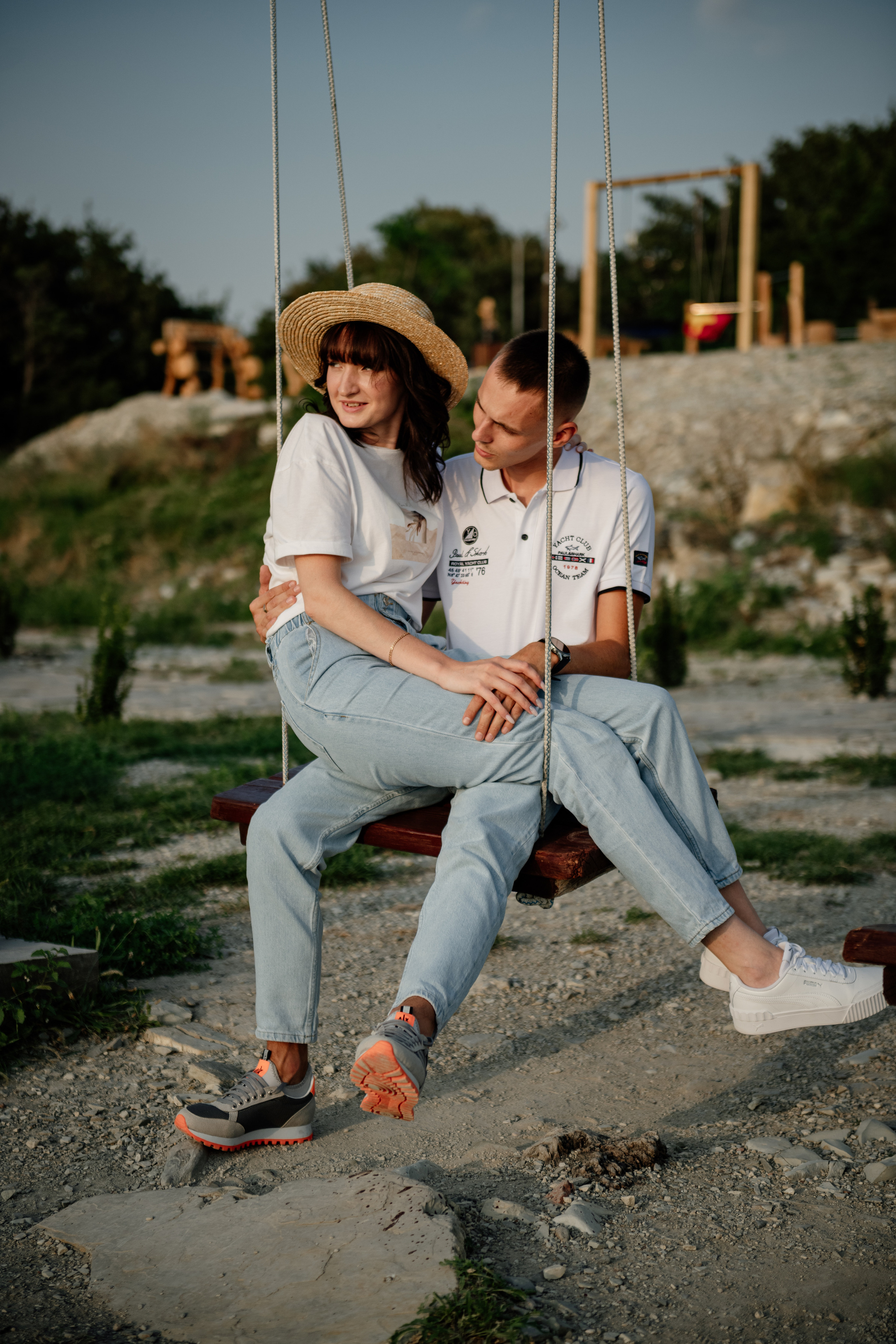 Фотосессия влюбленных на море. Свадебный фотограф Новороссийск Марина КрамарИна Полещук