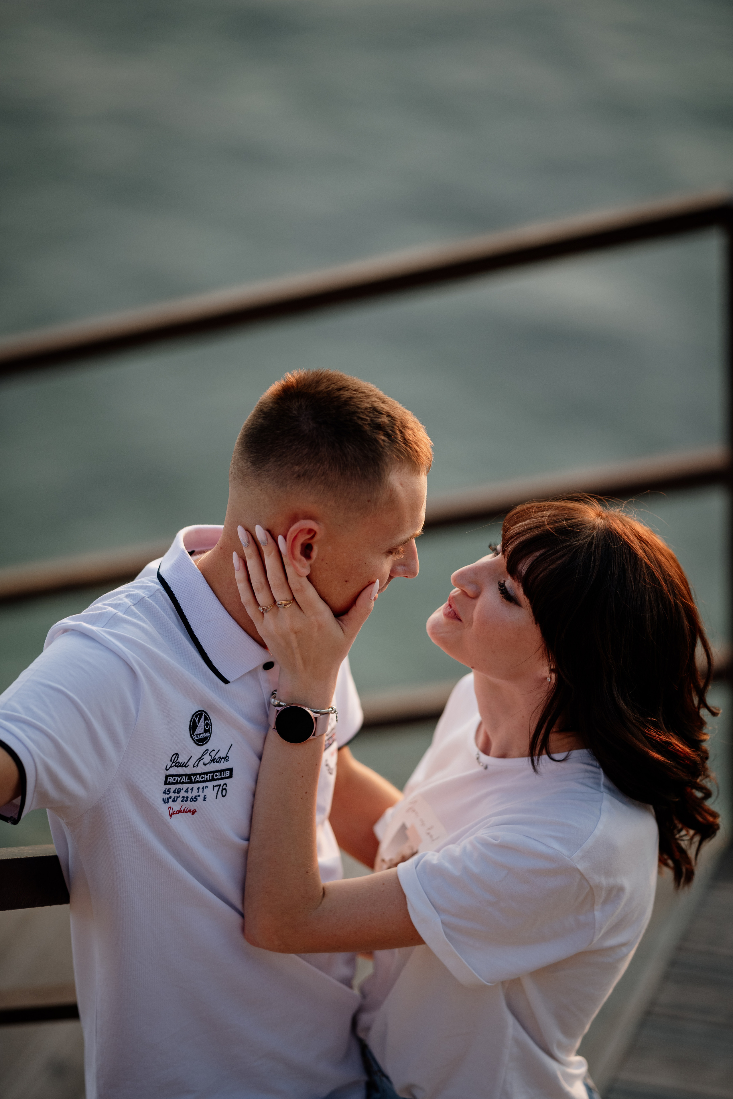 Фотосессия влюбленных на море. Свадебный фотограф Новороссийск Марина КрамарИна Полещук