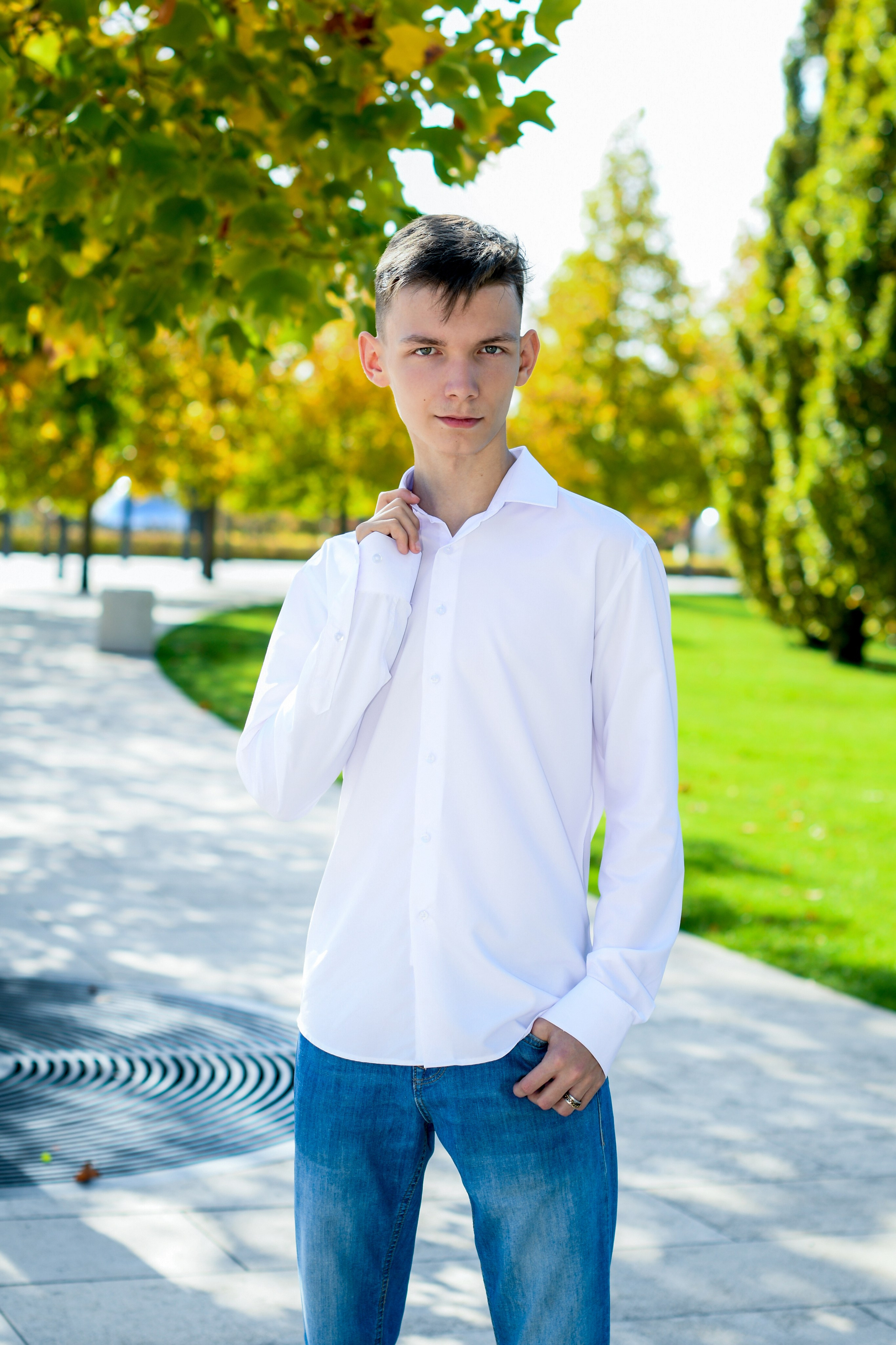 Фотосессия для выпускного альбома в парке Галицкого. Вячеслав Скрипник Фотограф Краснодар