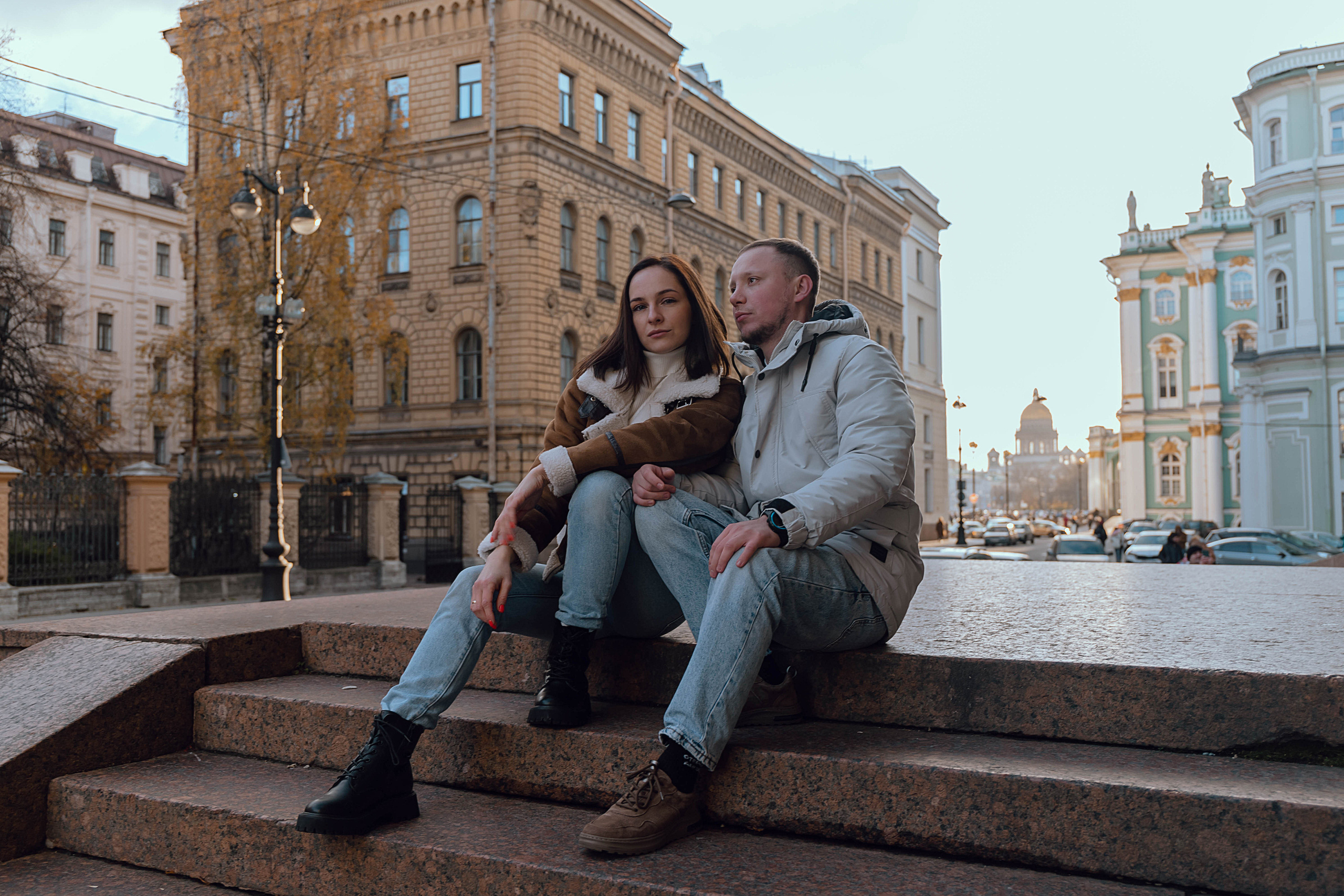 Настя и Дима. Утонченный фотограф в Санкт-Петербурге Ксения Пелевина