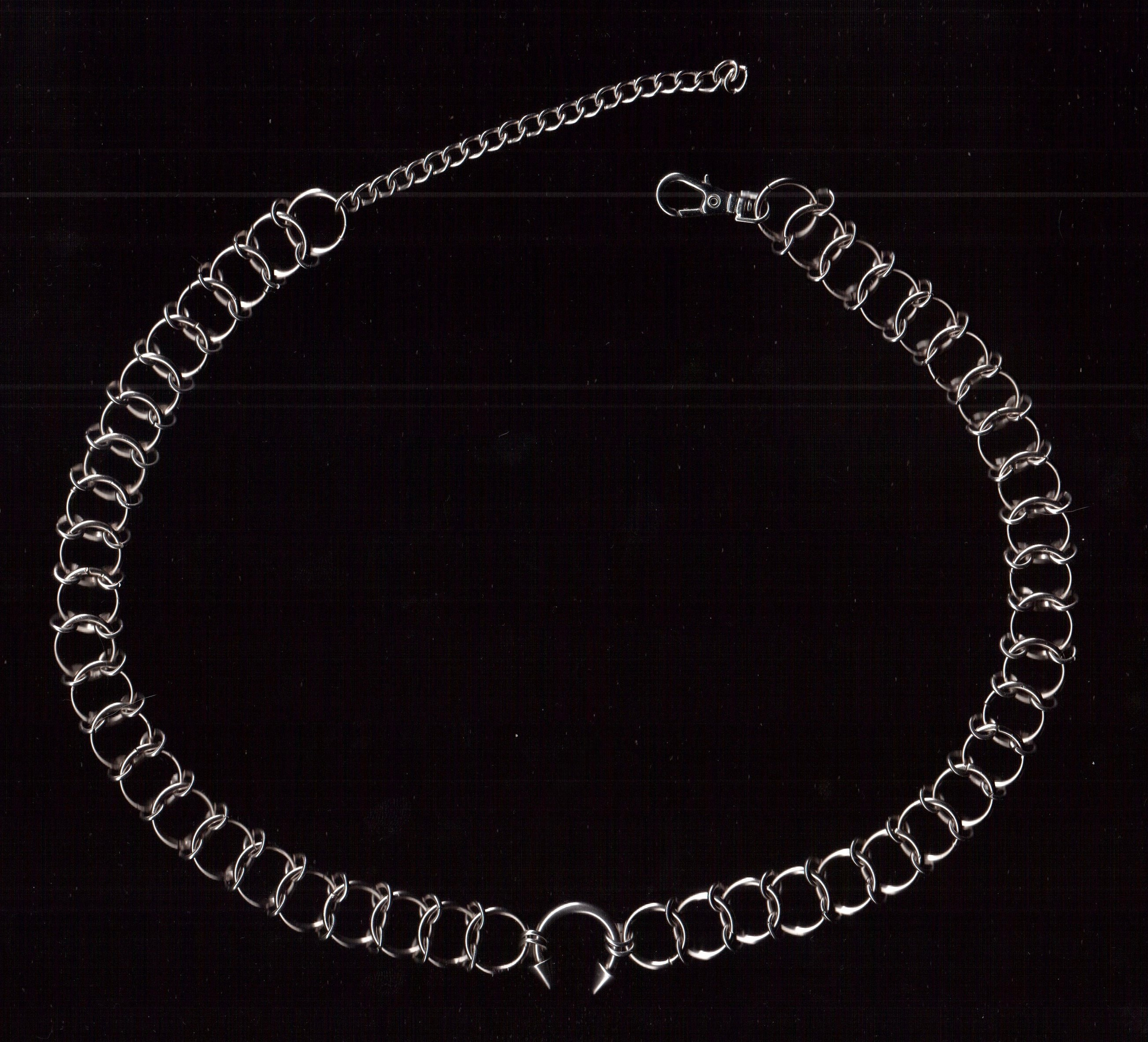 Чокеры из кольчуги. Украшения из кольчуги в Москве Соня Спросонья