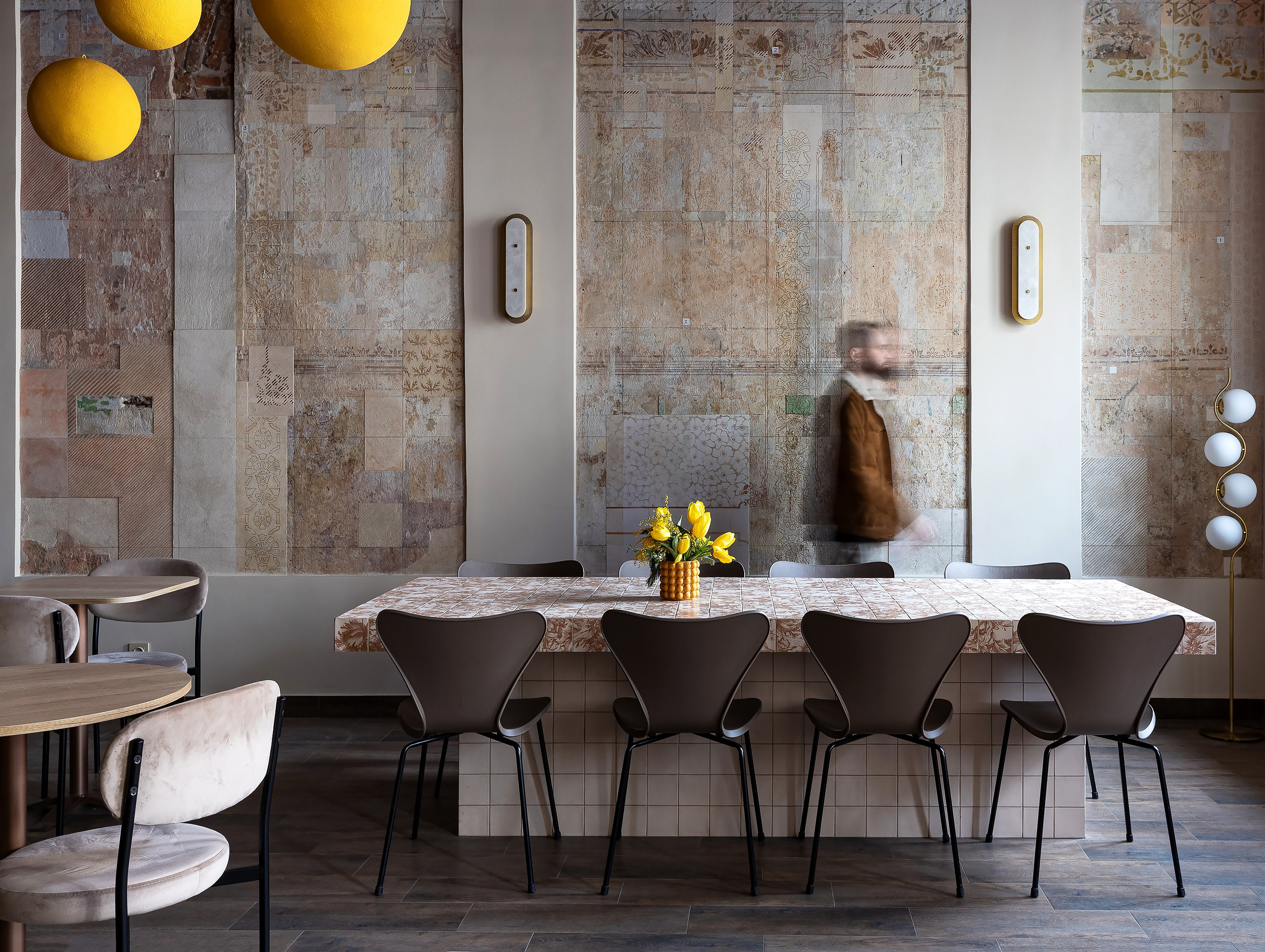 Кофейня «VARKA» Раковская. Дизайн: Екатерина Успенская