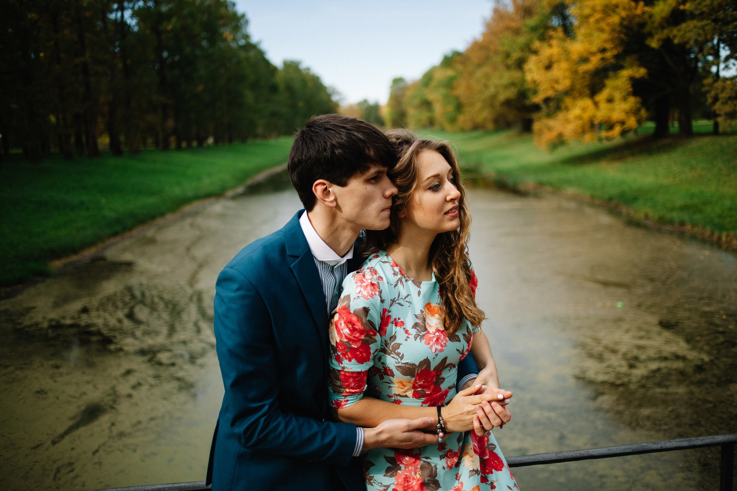 Предсвадебная фотосессия лавстори в городе Пушкин. Семейный и свадебный фотограф в Майкопе Михаил Мартиросян