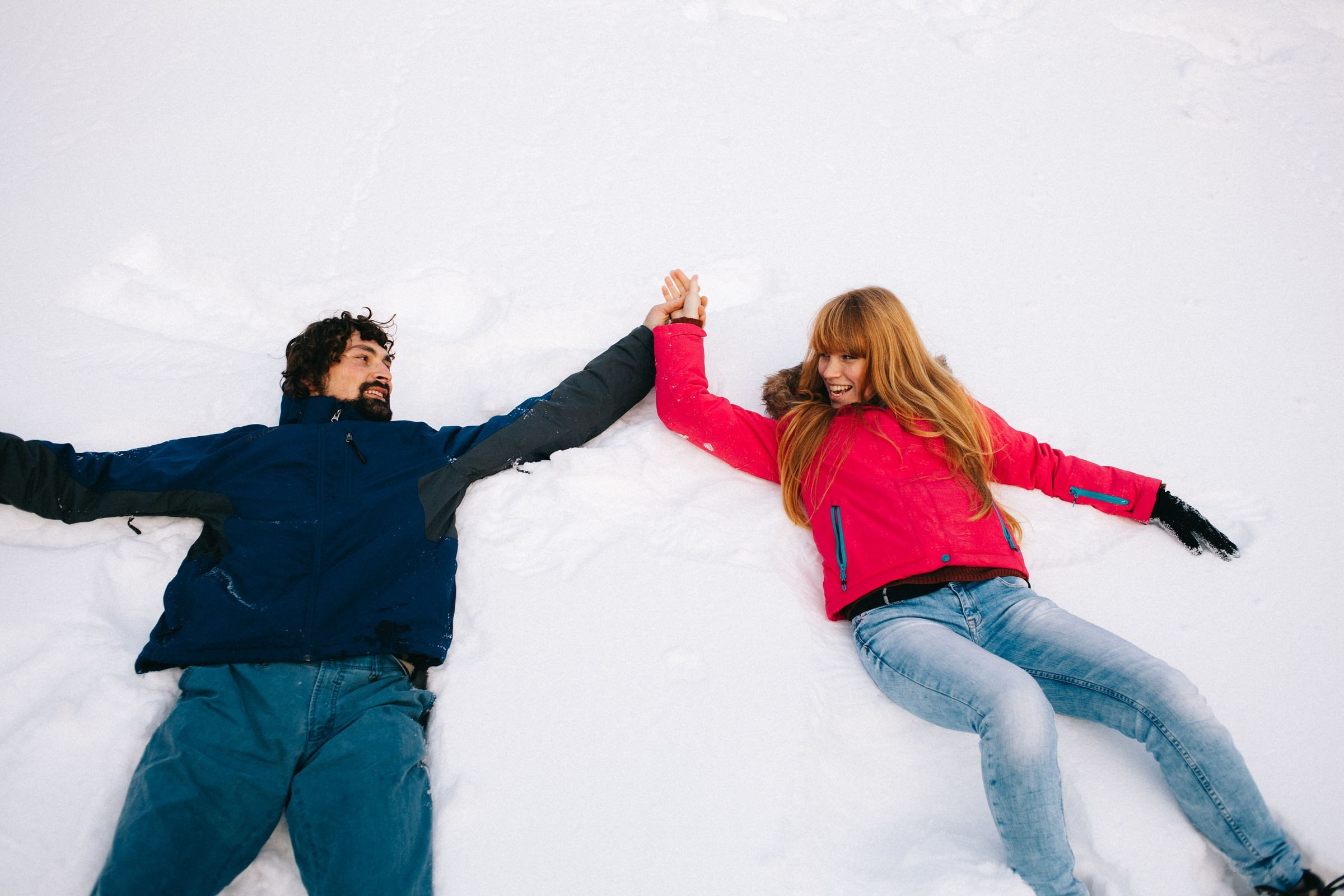 Фотосессия для пары на панораме Лаго-Наки зимой. Семейный и свадебный фотограф в Майкопе Михаил Мартиросян