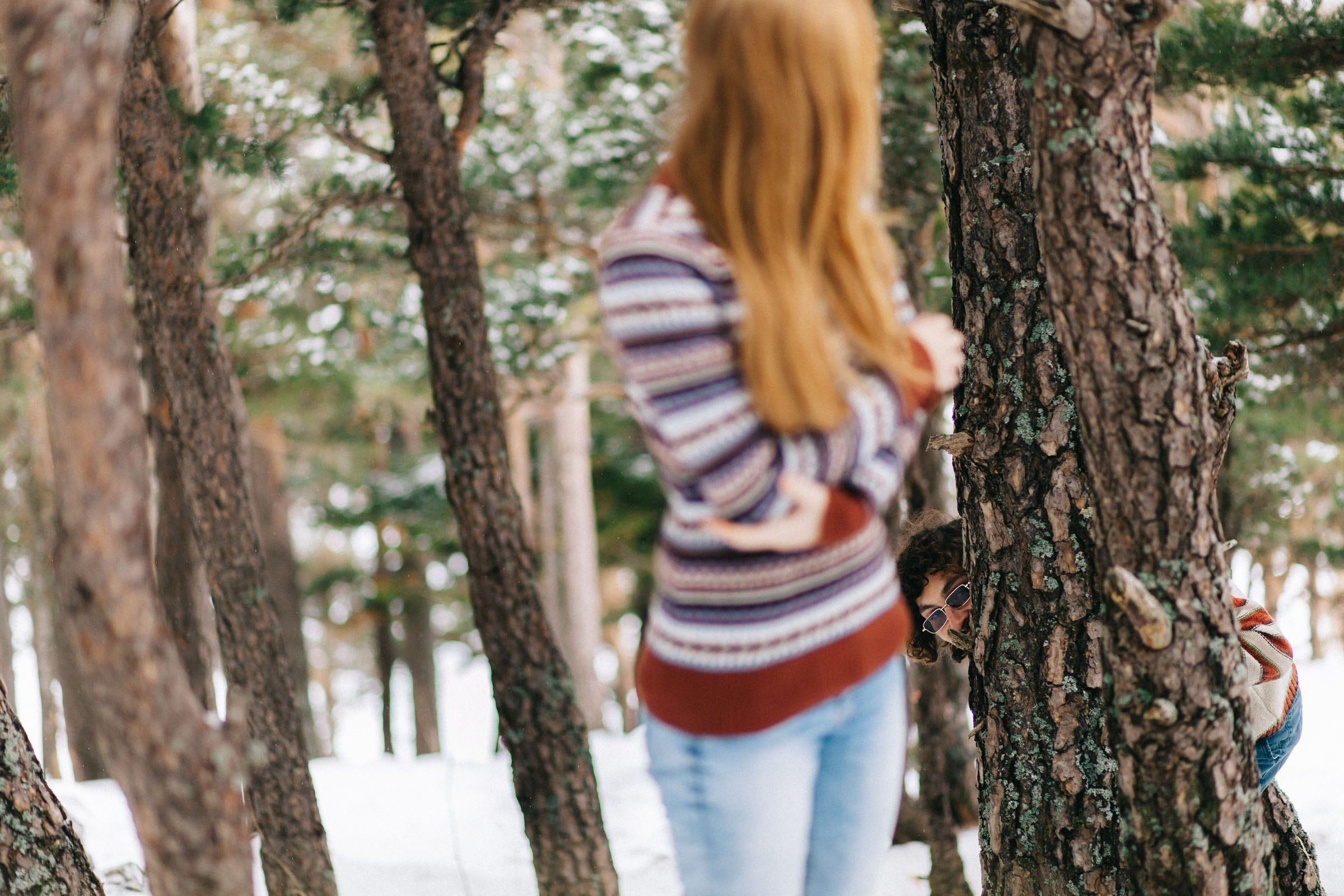 Фотосессия для пары на панораме Лаго-Наки зимой. Семейный и свадебный фотограф в Майкопе Михаил Мартиросян
