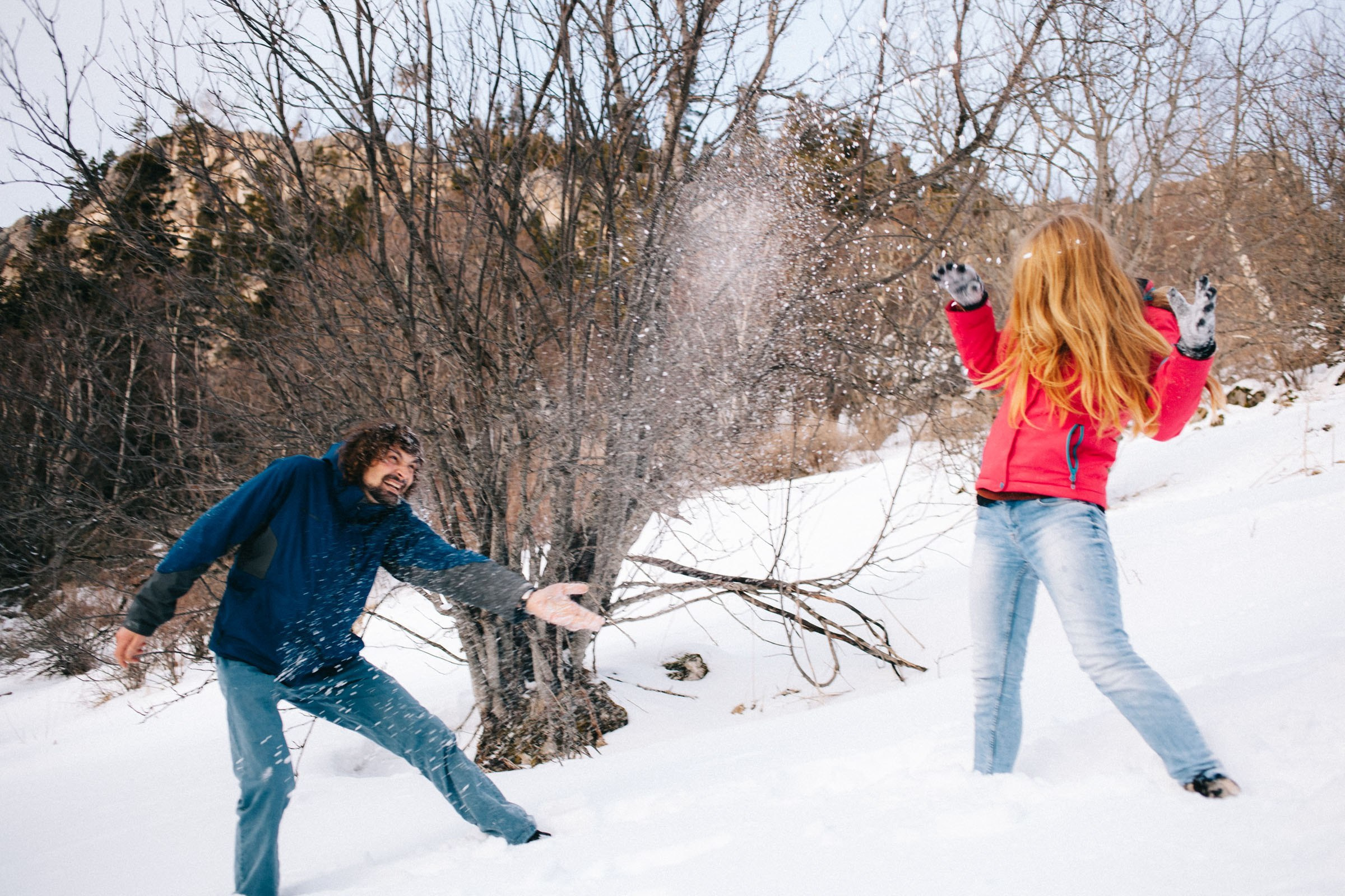 Фотосессия для пары на панораме Лаго-Наки зимой. Семейный и свадебный фотограф в Майкопе Михаил Мартиросян
