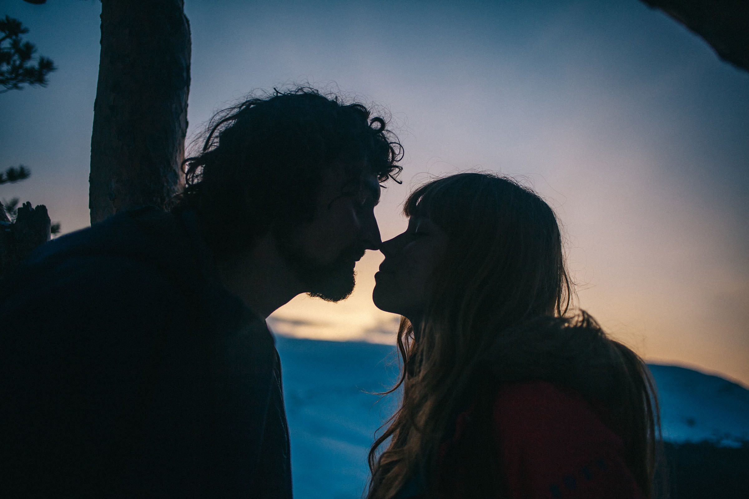 Фотосессия для пары на панораме Лаго-Наки зимой. Семейный и свадебный фотограф в Майкопе Михаил Мартиросян
