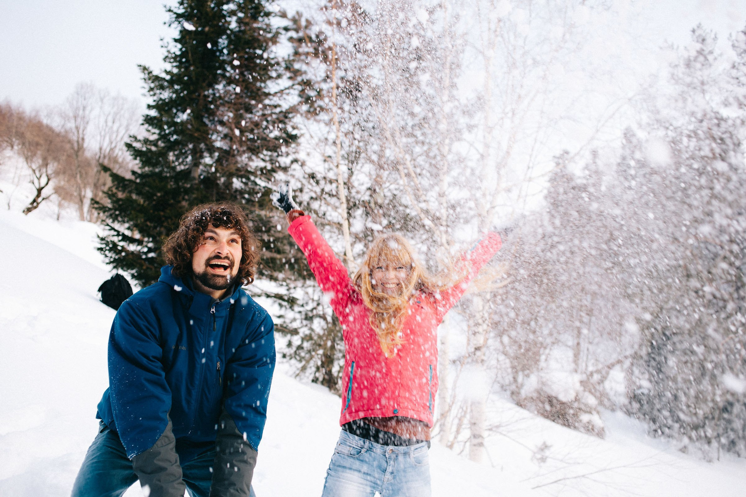 Фотосессия для пары на панораме Лаго-Наки зимой. Семейный и свадебный фотограф в Майкопе Михаил Мартиросян