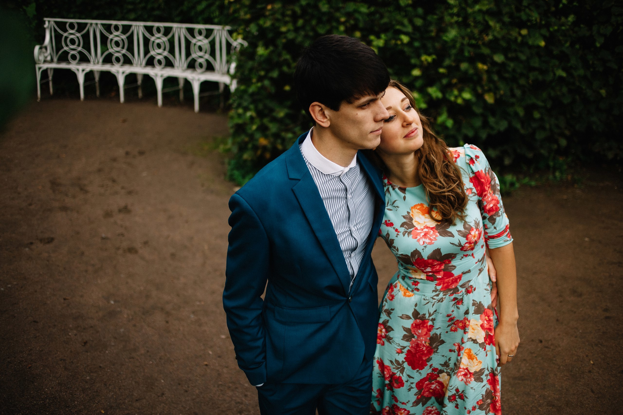 Предсвадебная фотосессия лавстори в городе Пушкин. Семейный и свадебный фотограф в Майкопе Михаил Мартиросян
