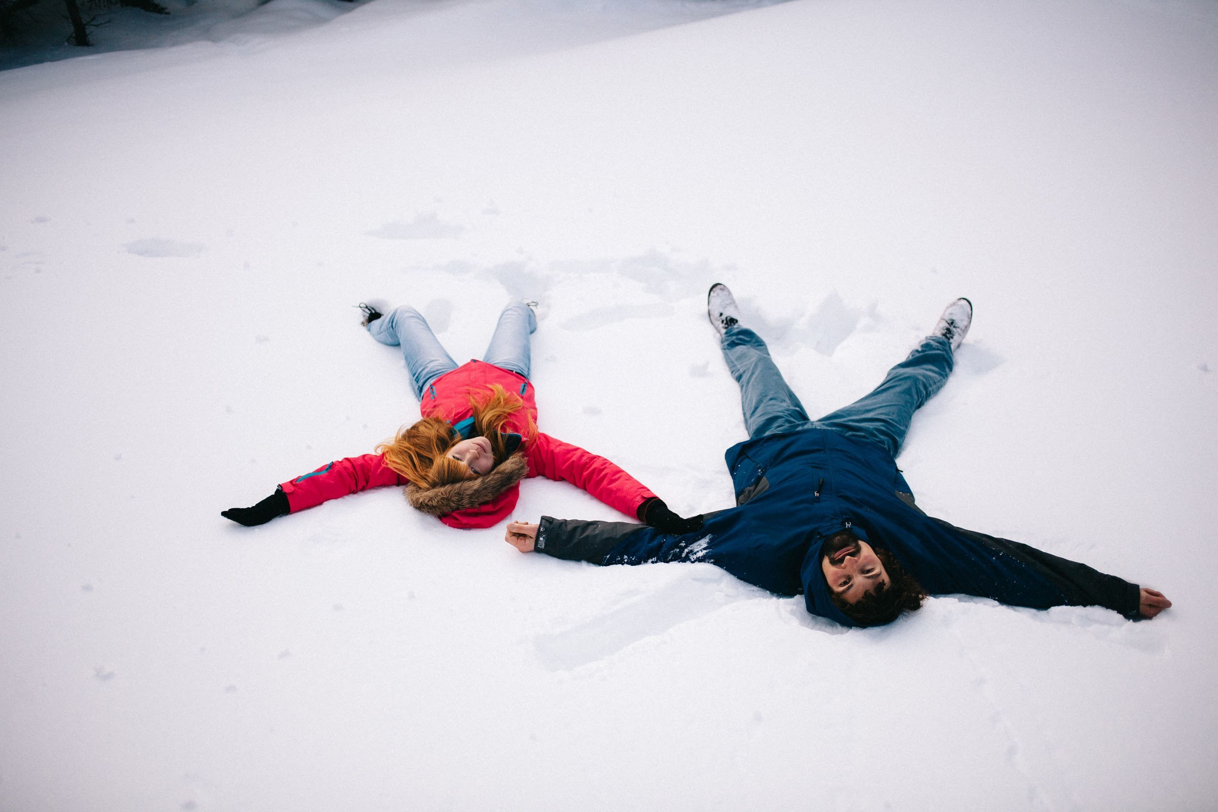 Фотосессия для пары на панораме Лаго-Наки зимой. Семейный и свадебный фотограф в Майкопе Михаил Мартиросян