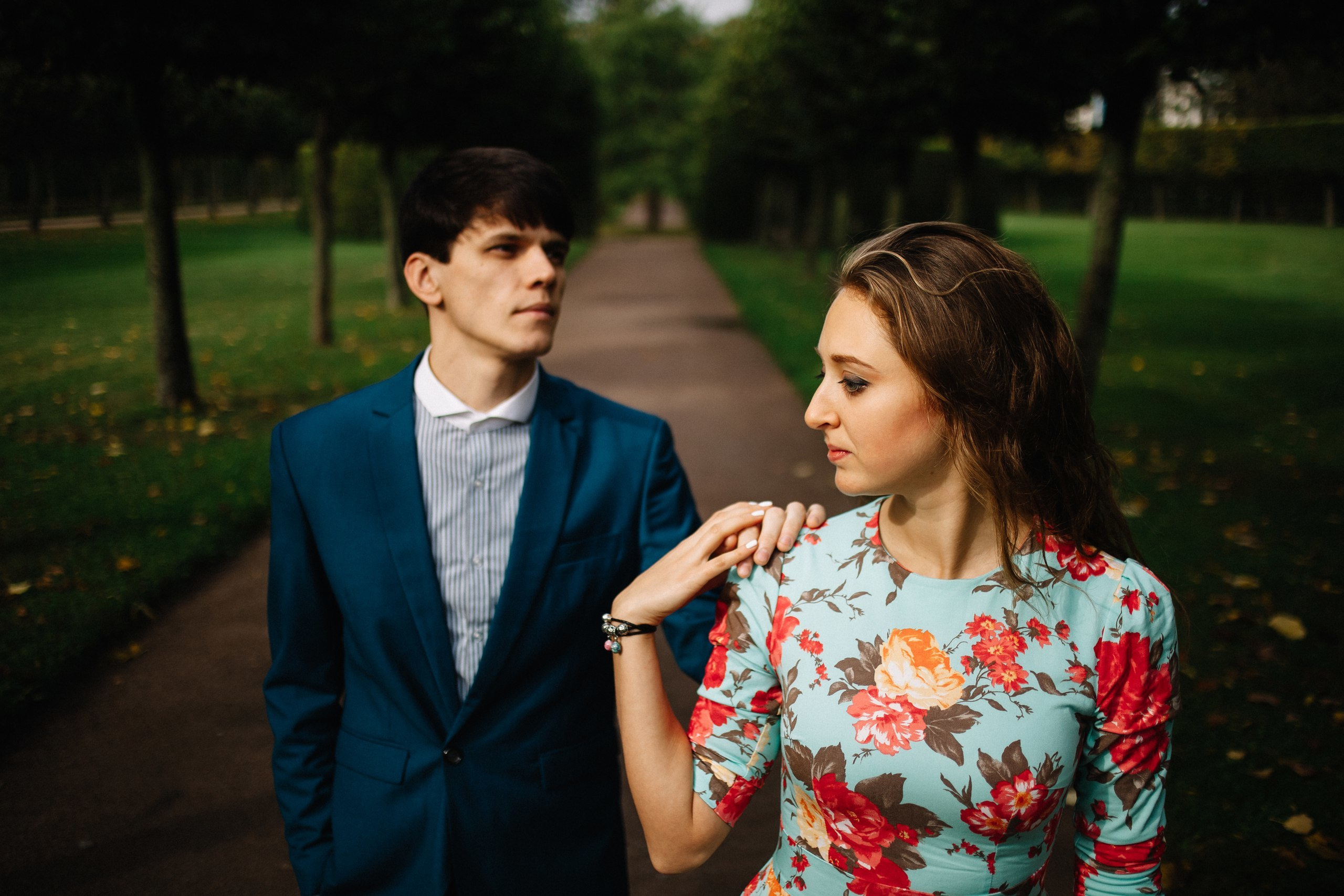 Предсвадебная фотосессия лавстори в городе Пушкин. Семейный и свадебный фотограф в Майкопе Михаил Мартиросян