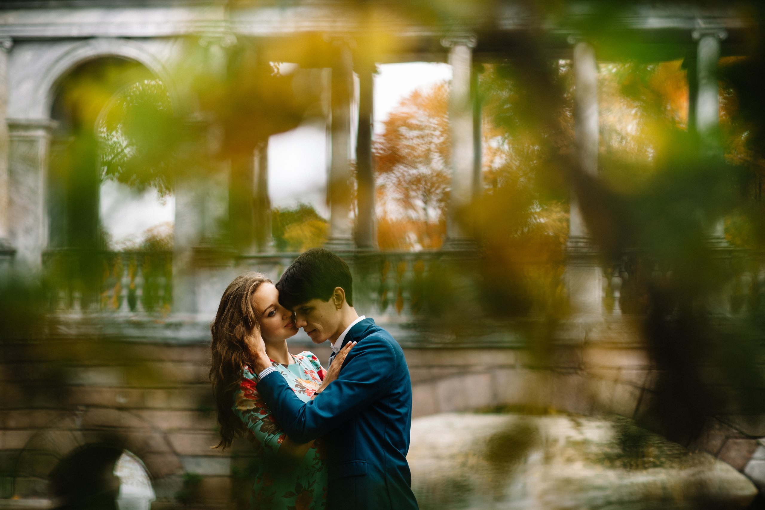 Предсвадебная фотосессия лавстори в городе Пушкин. Семейный и свадебный фотограф в Майкопе Михаил Мартиросян